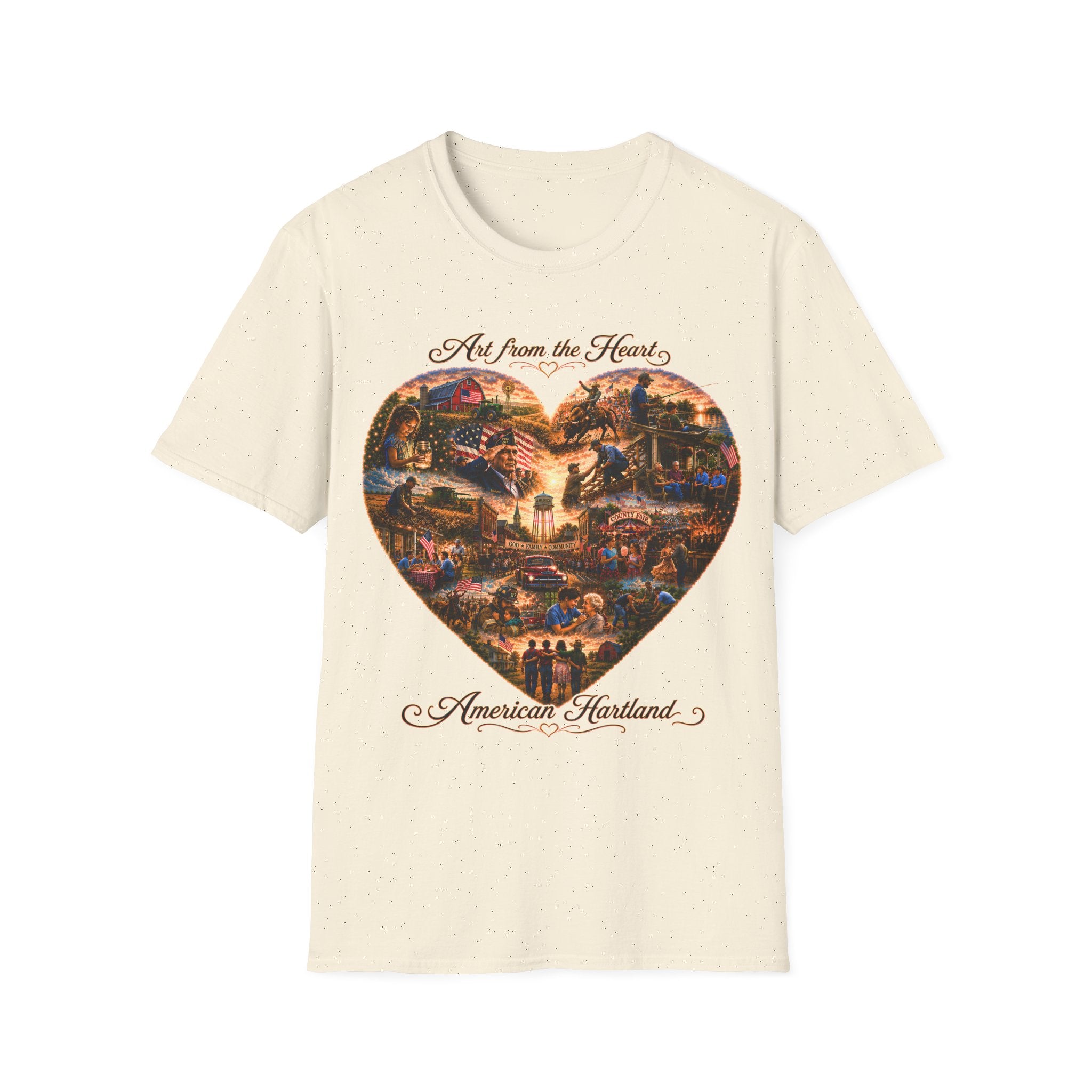 Art from the Heart Veteran T-shirt