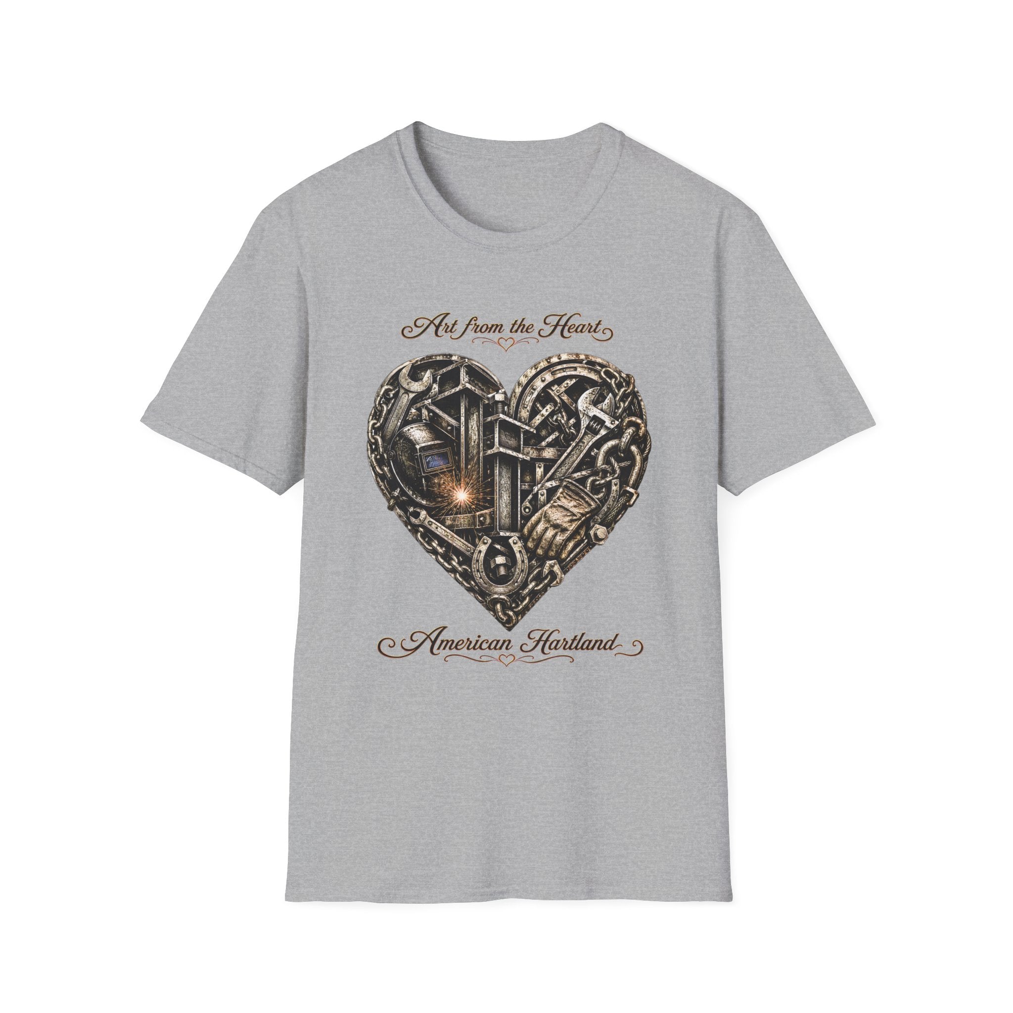 “Art from the Heart” Metal T-shirt