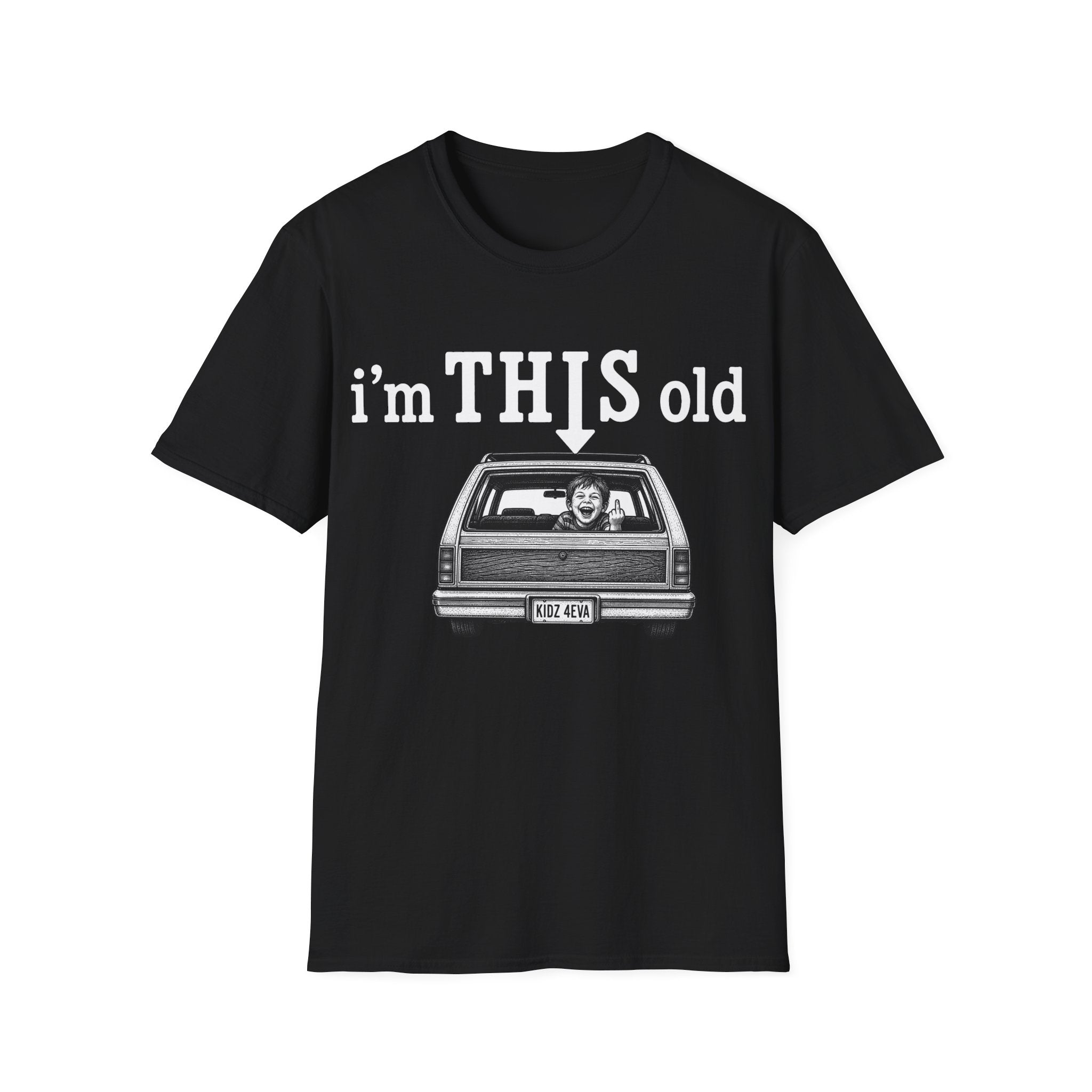 I'm THIS Old wagon T‑Shirt