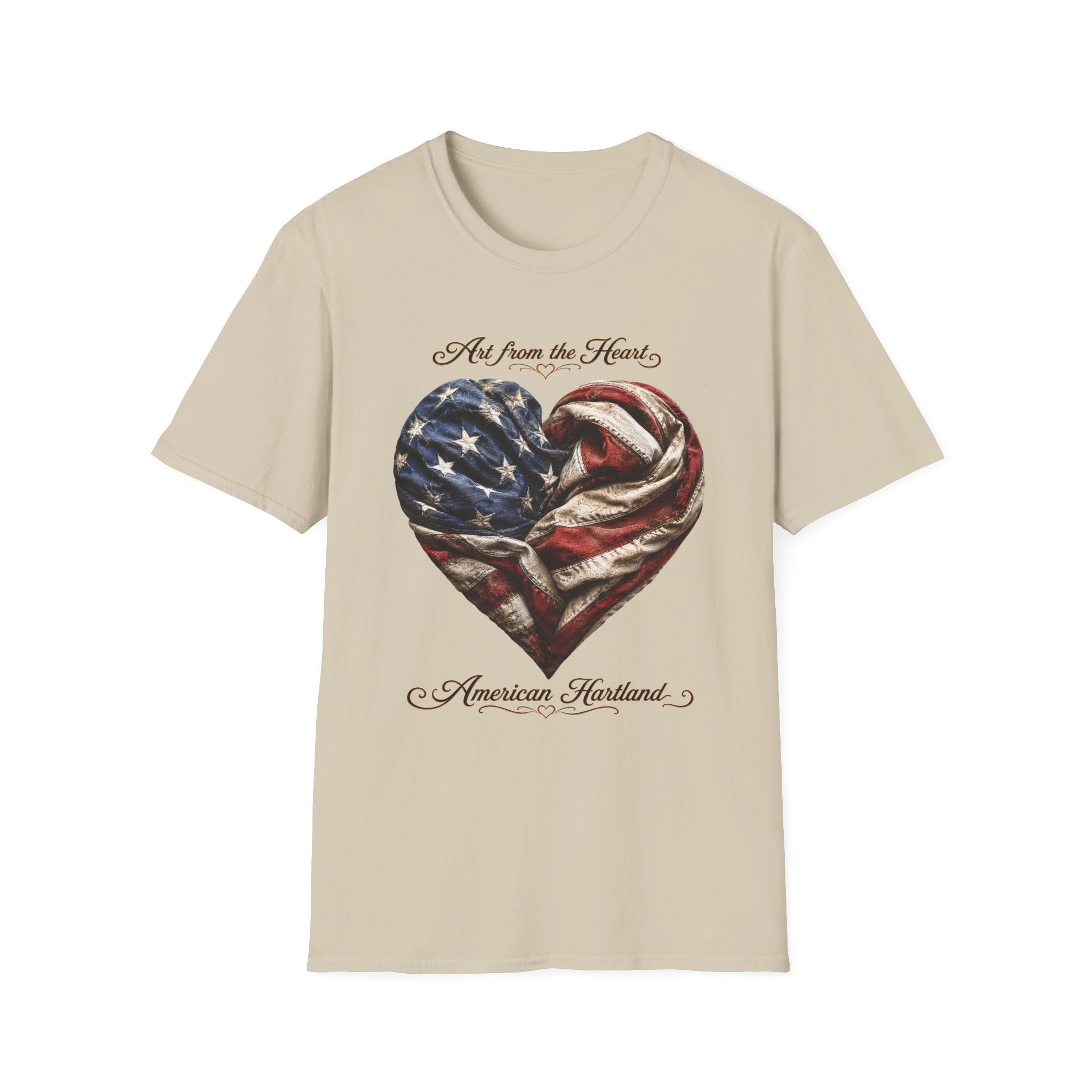 “Art From the Heart” Flag T-shirt