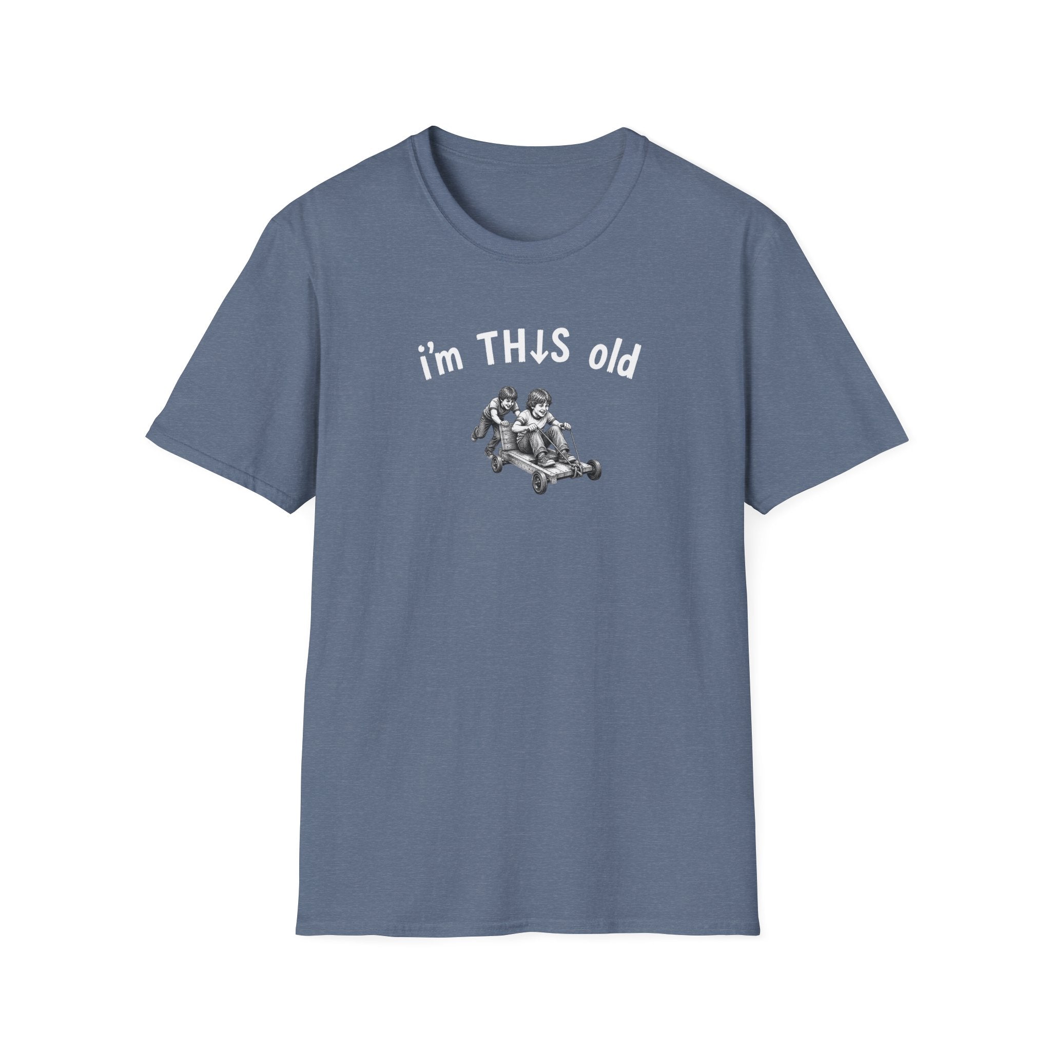 Vintage Kids Go-Kart 'I'm This Old' T-Shirt