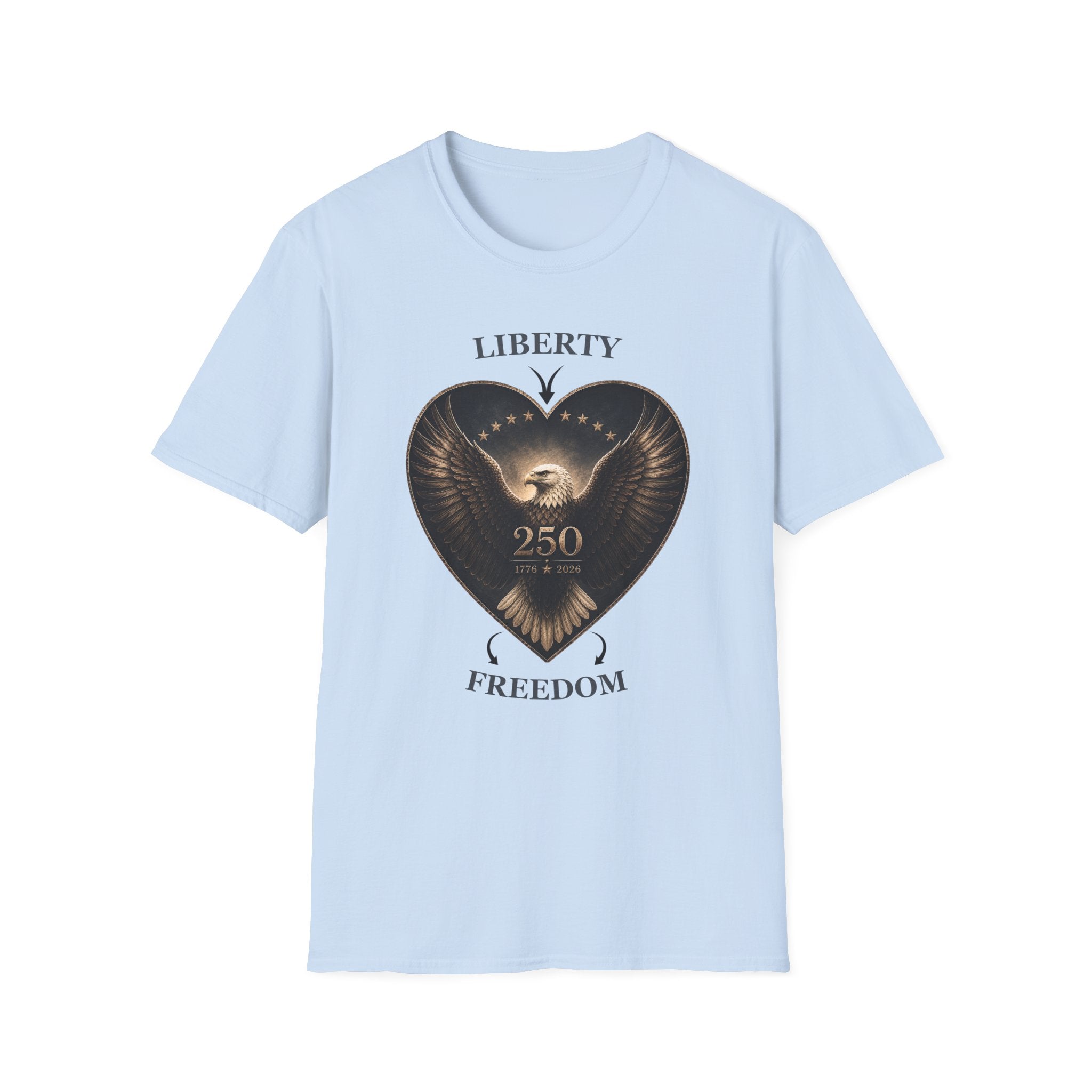 Liberty Heart Eagle T-Shirt