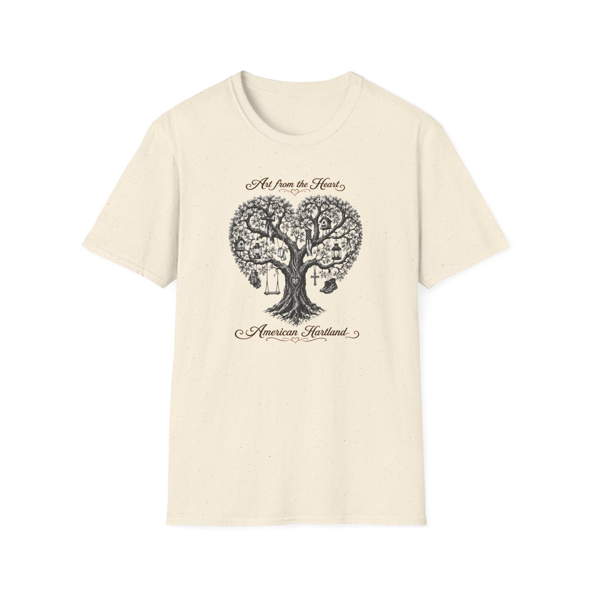 T-Shirt — 'Art From the Heart' Tree of Life Graphic