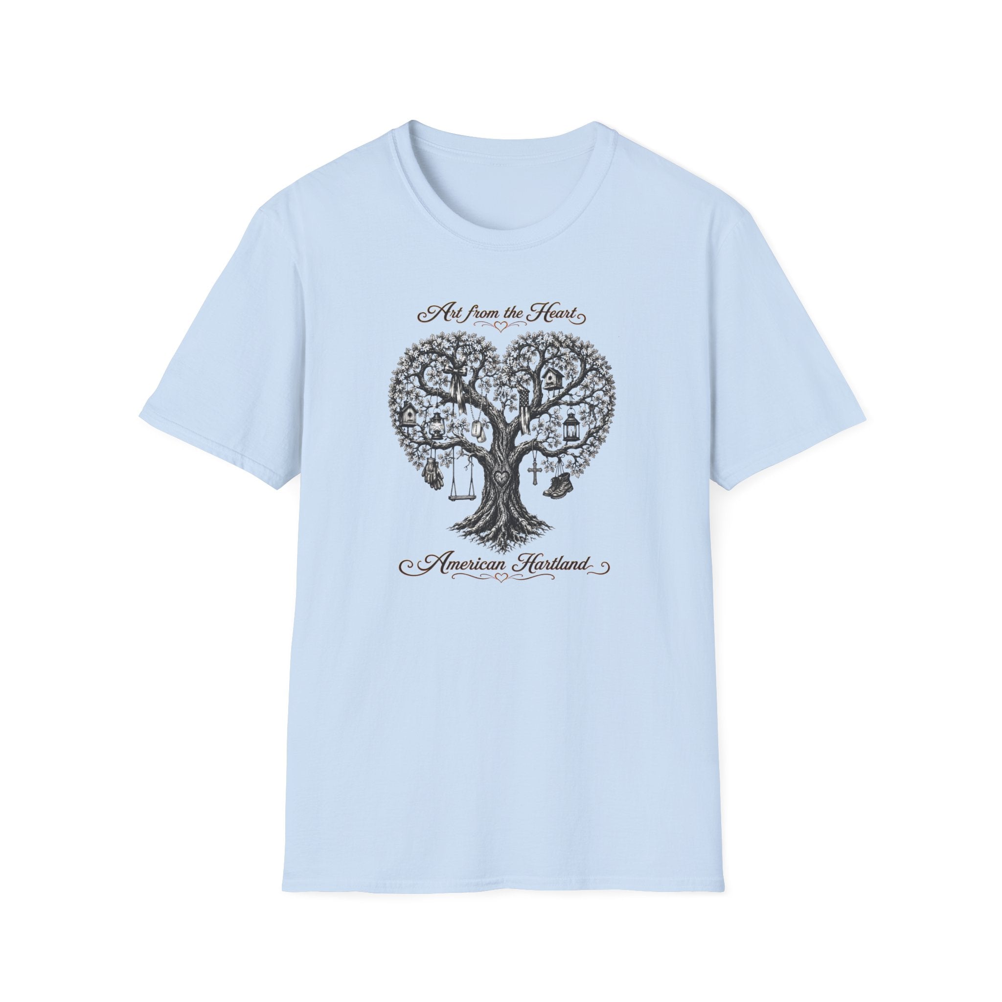 T-Shirt — 'Art From the Heart' Tree of Life Graphic