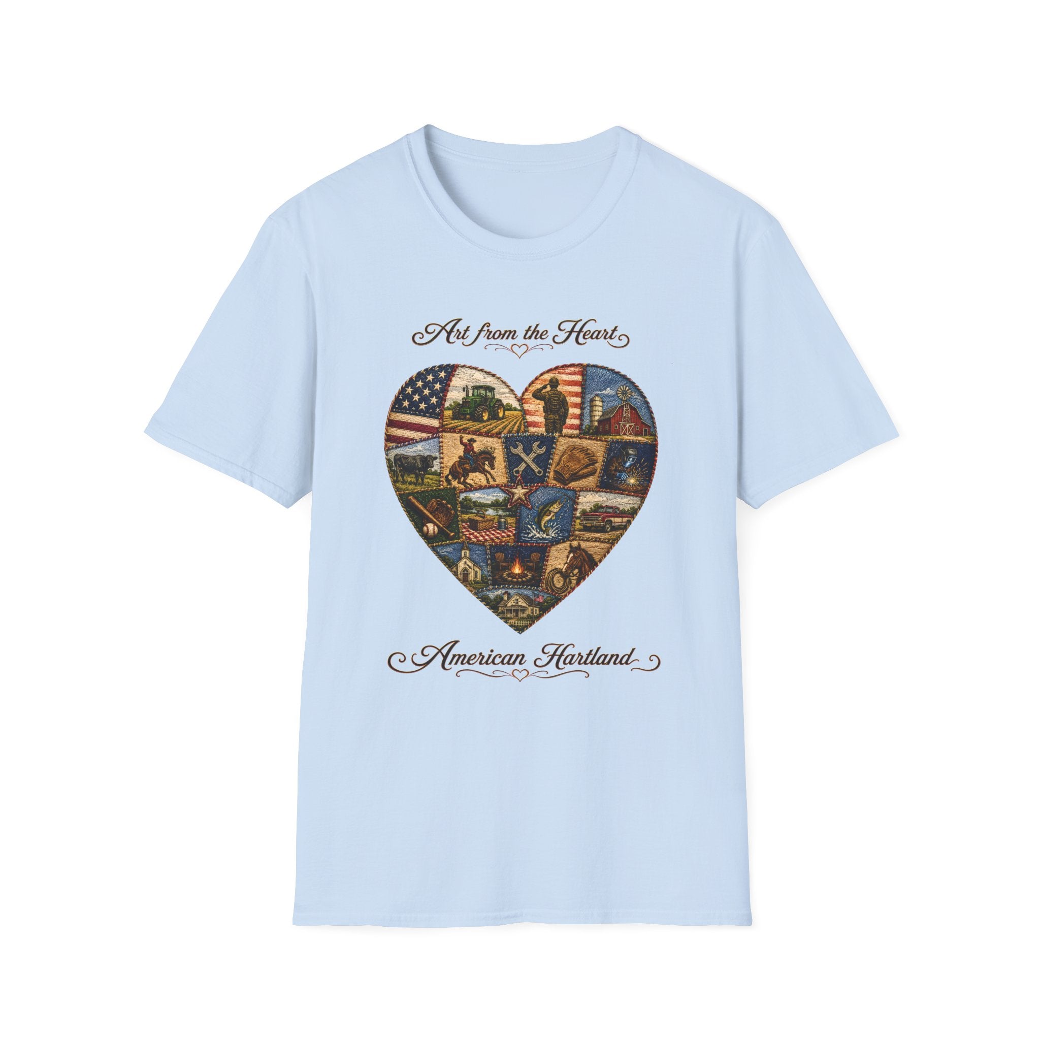 "Art from the Heart" Quilt T-shirt