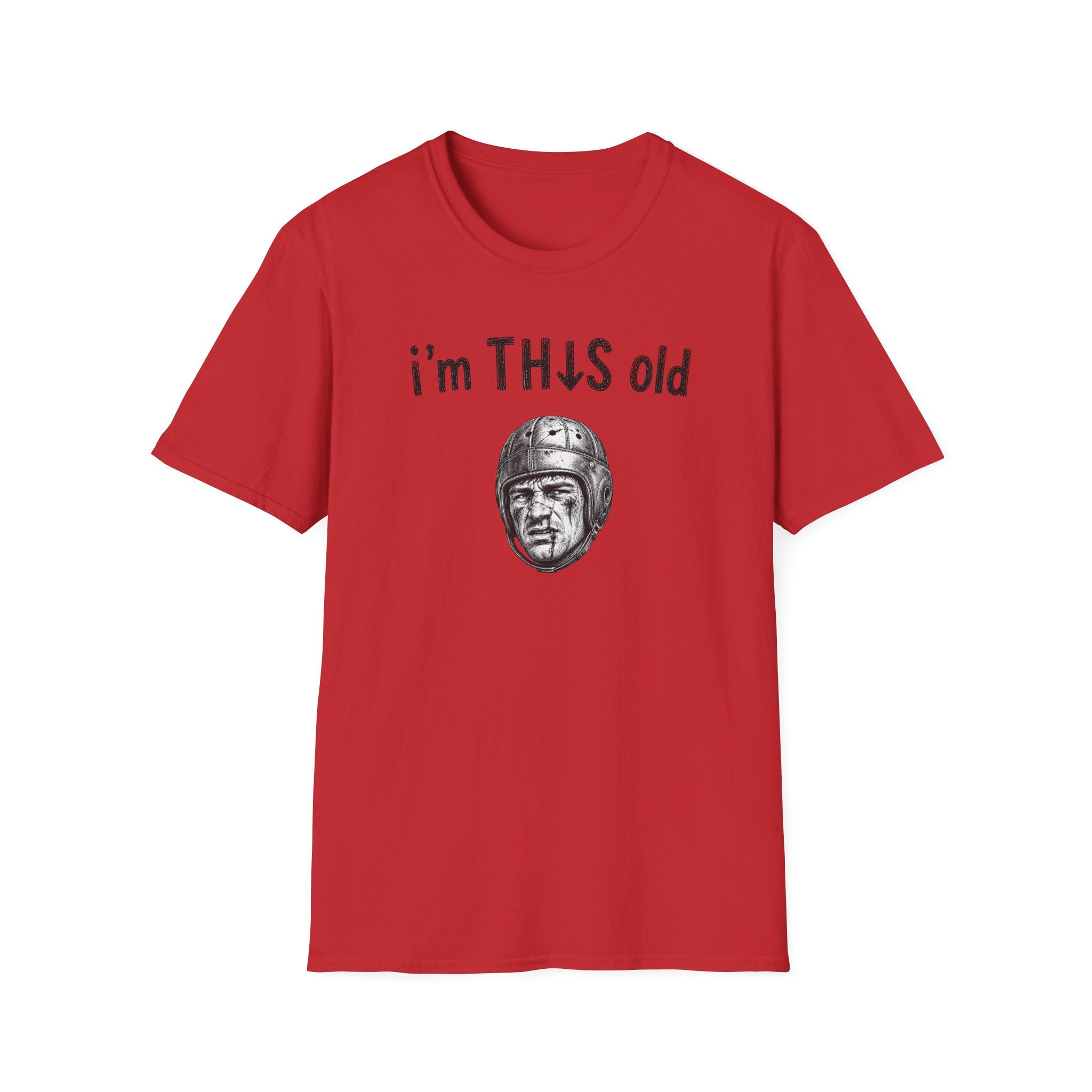 Vintage Football "I'm This Old" T-Shirt