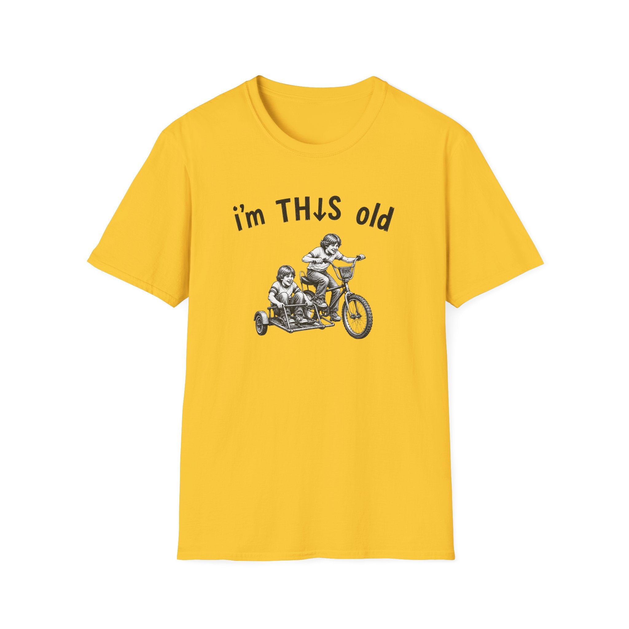 I'm THIS Old T‑Shirt — Vintage Kids Bicycle Tee