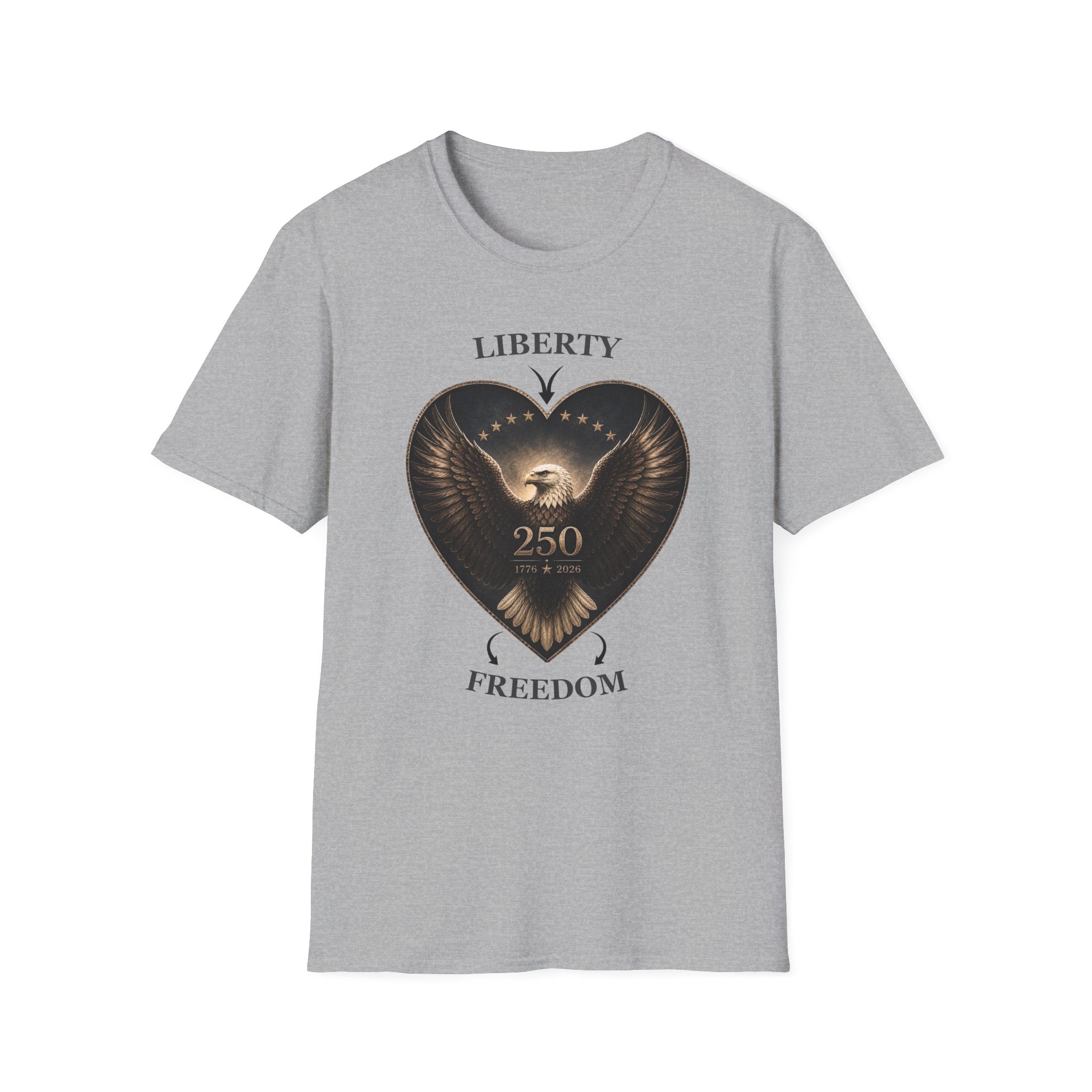 Liberty Heart Eagle T-Shirt