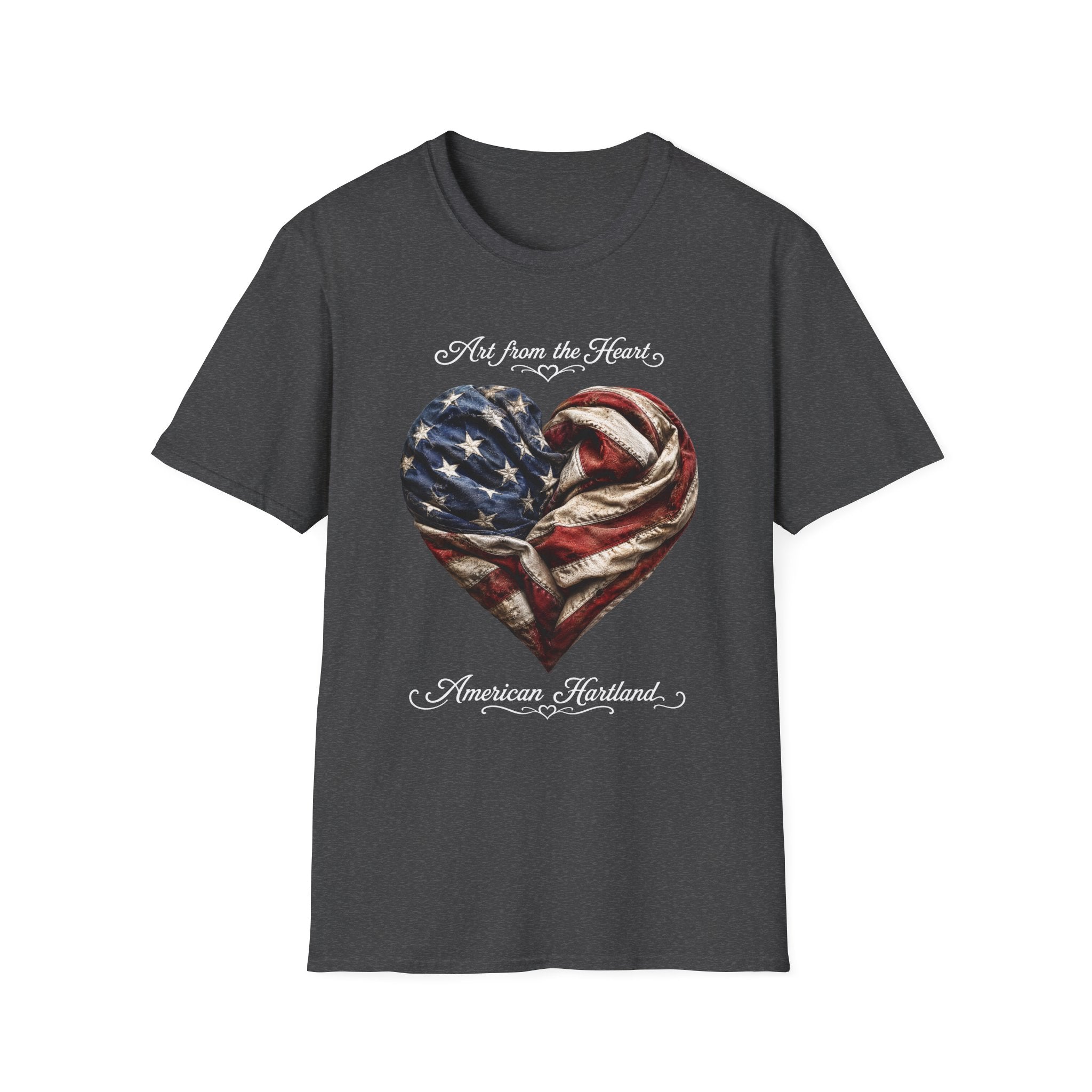“Art From the Heart” Flag T-shirt