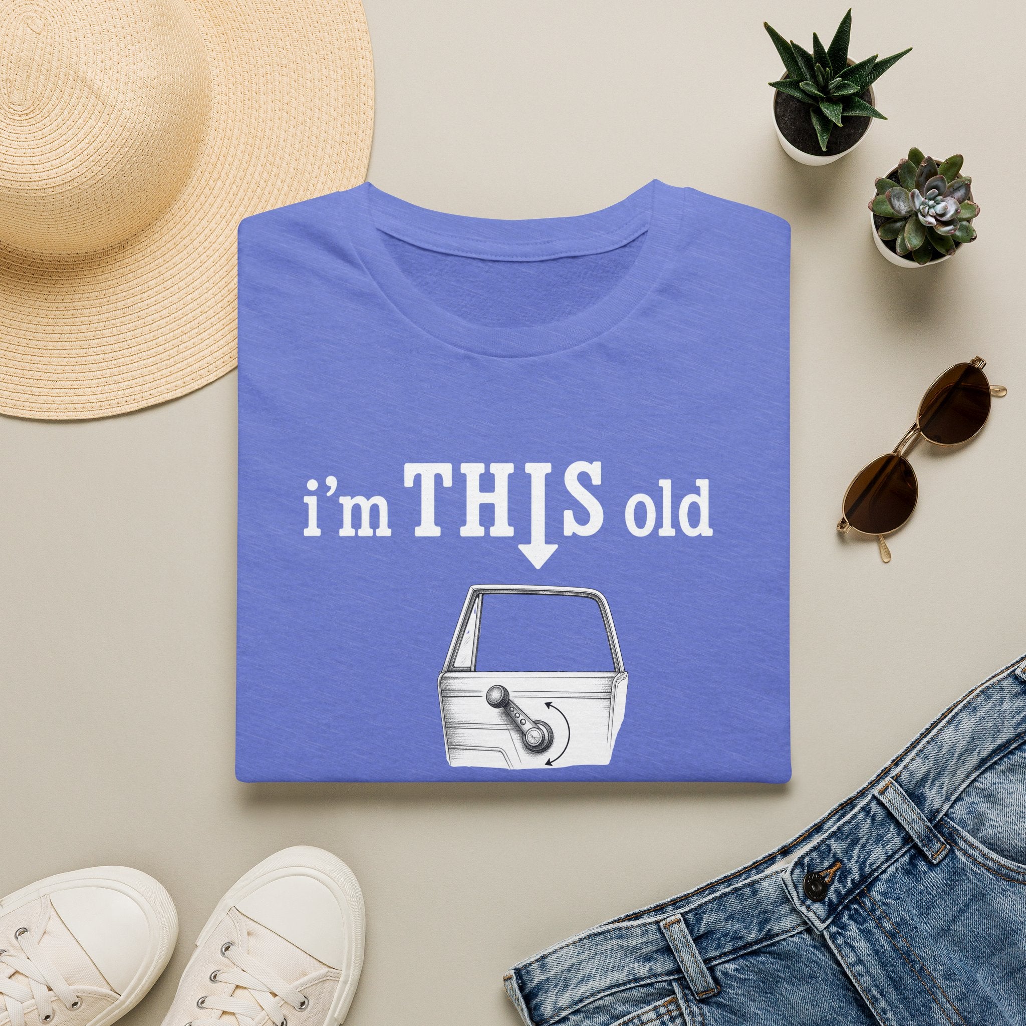 Vintage Tee – “I’m THIS Old” Shirt