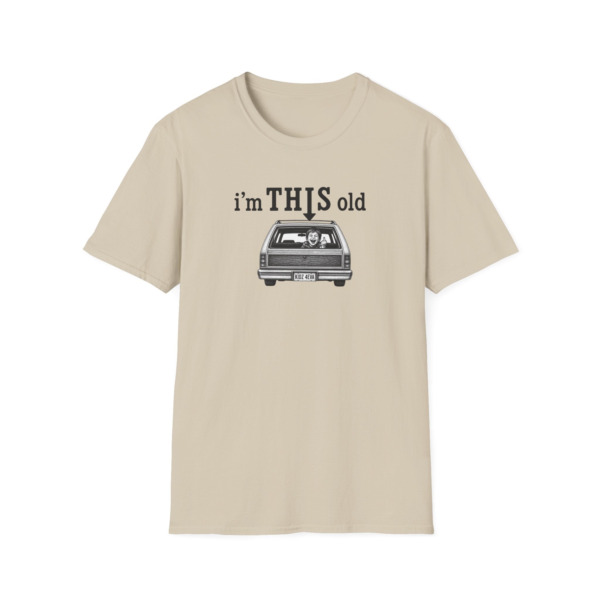 Retro Station Wagon 'I'm THIS Old' Vintage T‑Shirt