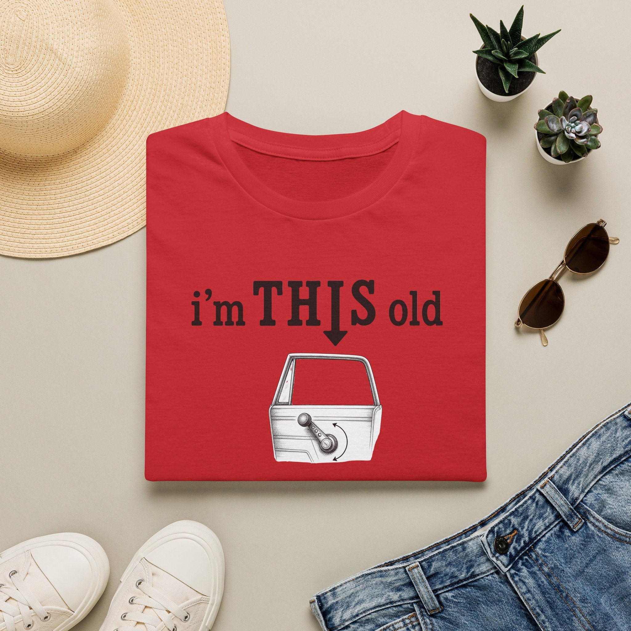 Vintage Tee – “I’m THIS Old” Shirt