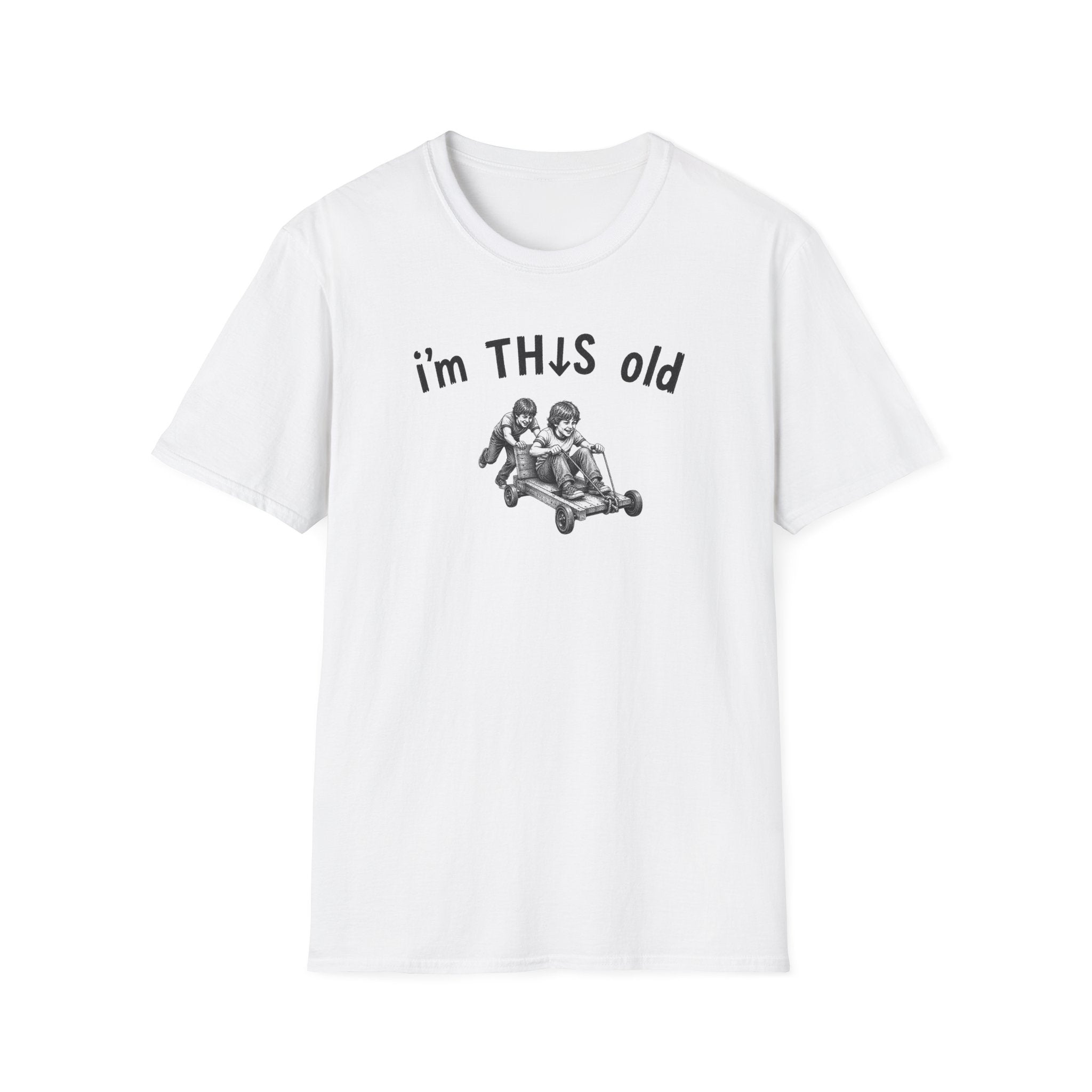 Vintage Kids Go-Kart 'I'm This Old' T-Shirt
