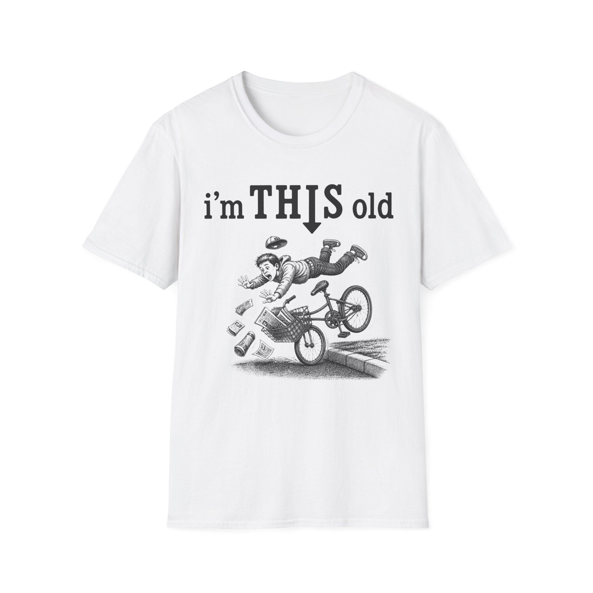 I'm THIS Old paper route T-Shirt