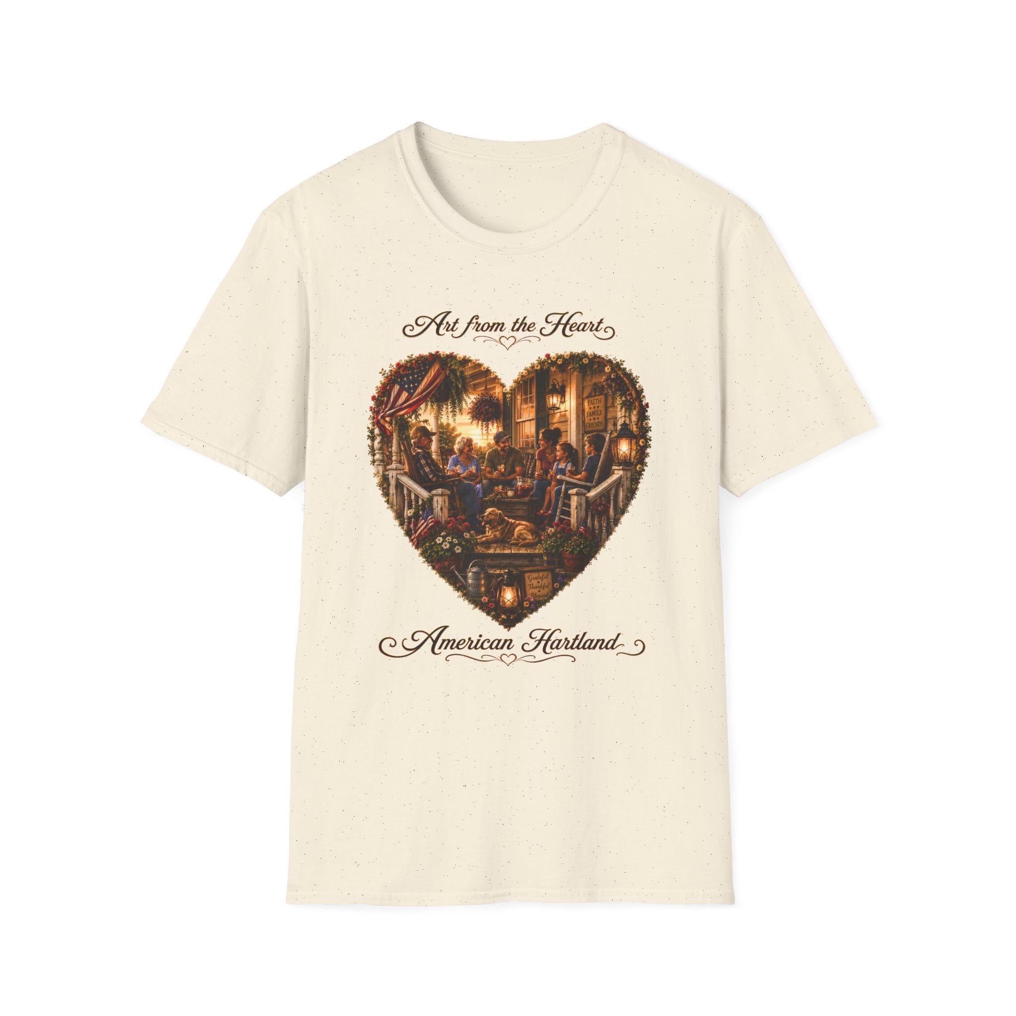 "Art from the Heart" Porch T-Shirt