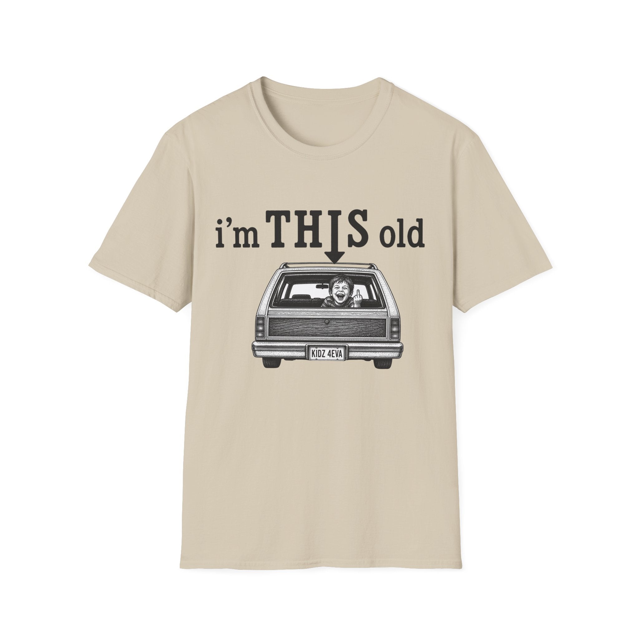 I'm THIS Old wagon T‑Shirt