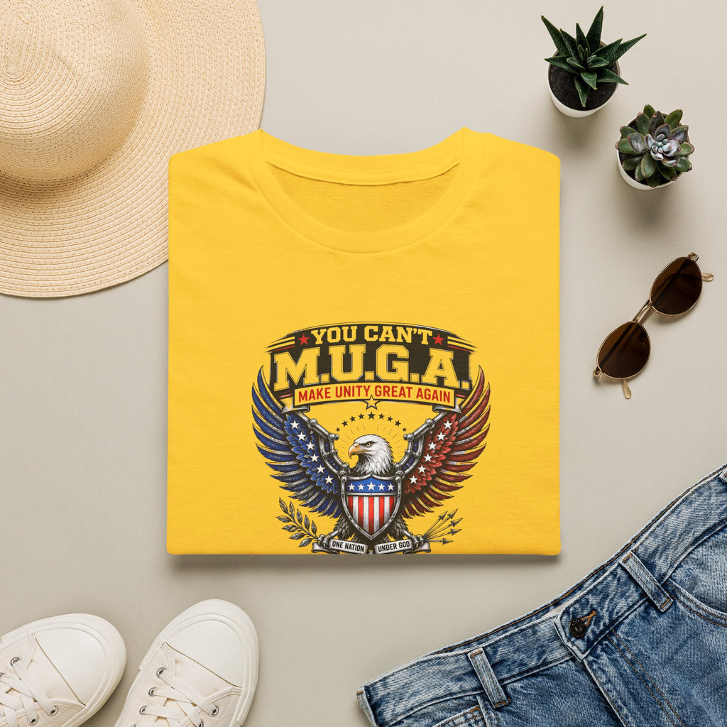 Make Unity Great Again T-Shirt — Patriotic Eagle M.U.G.A. Graphic Tee