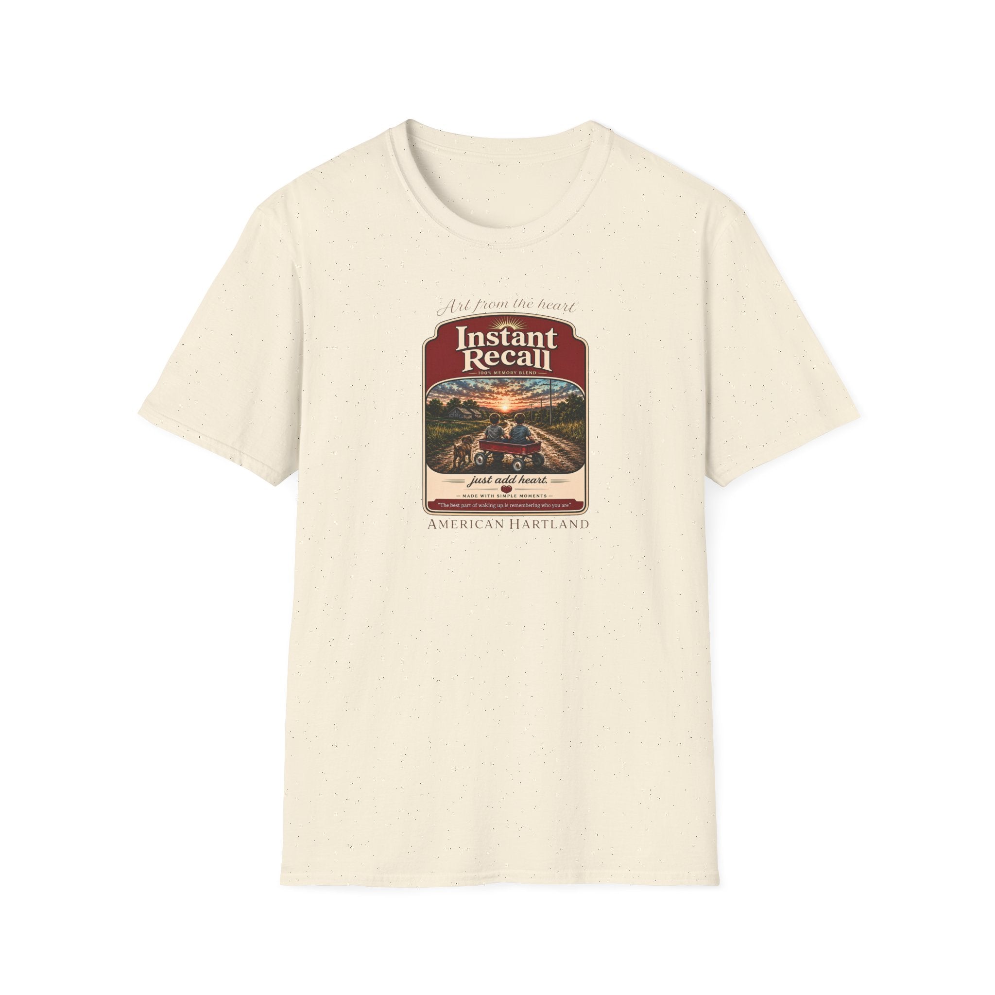 Instant Recall T-Shirt — Vintage Road Trip Sunset Graphic