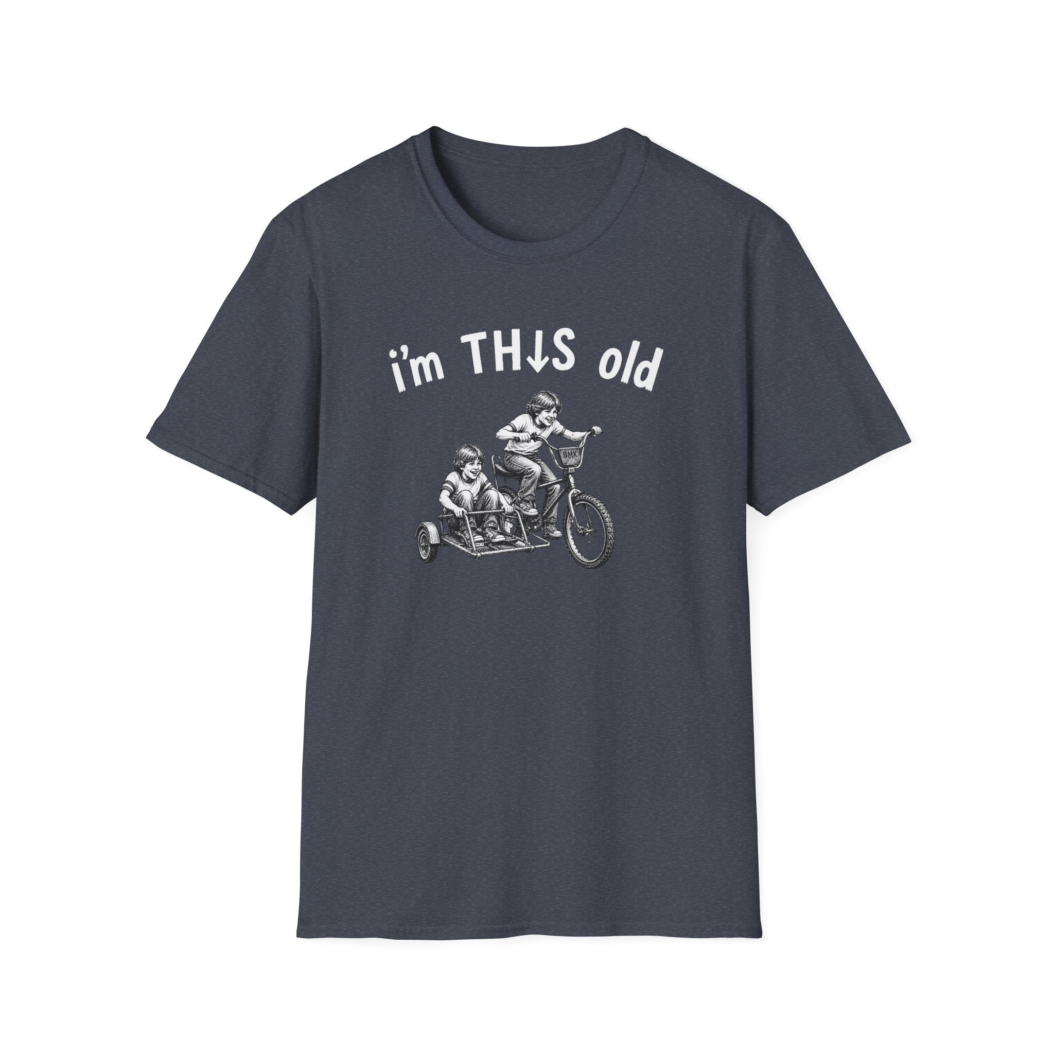 I'm THIS Old T‑Shirt — Vintage Kids Bicycle Tee