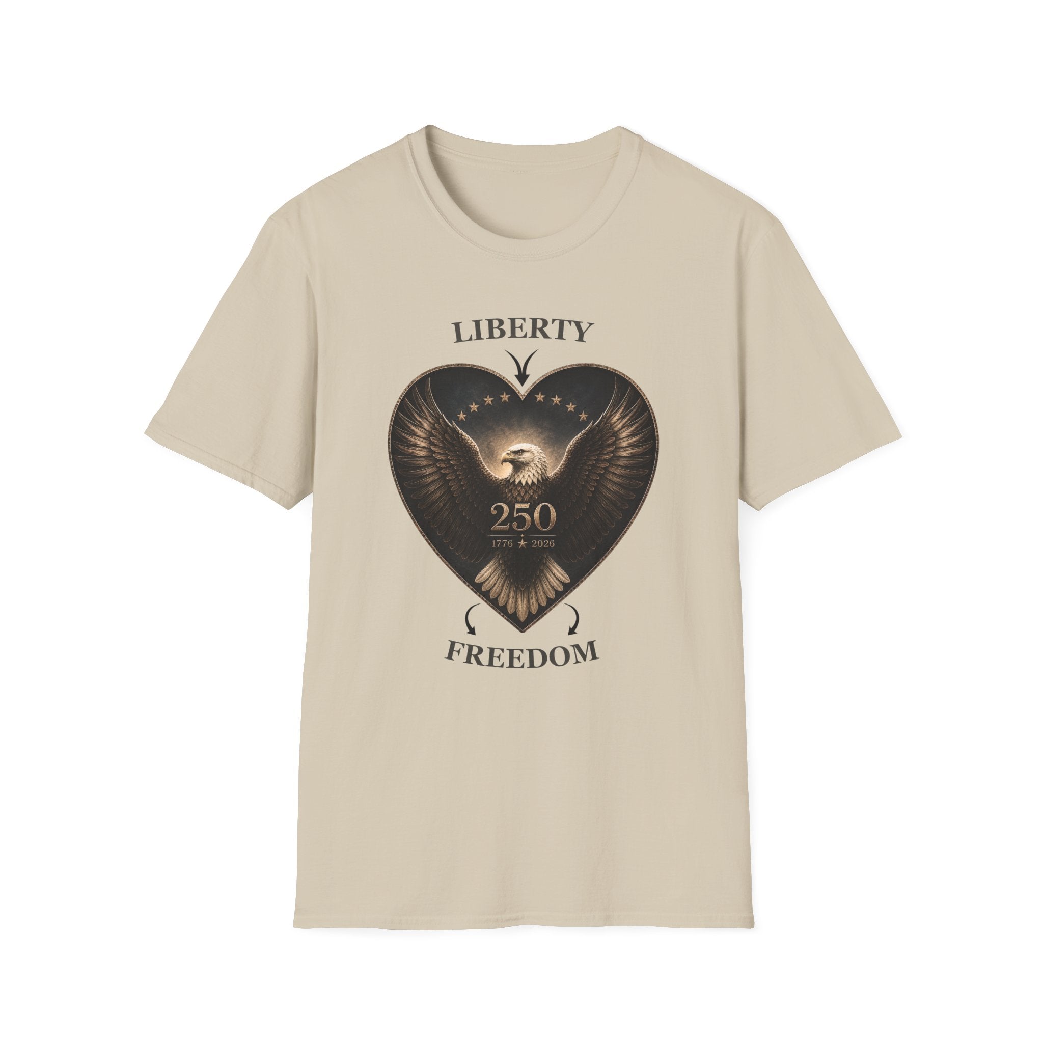 Liberty Heart Eagle T-Shirt