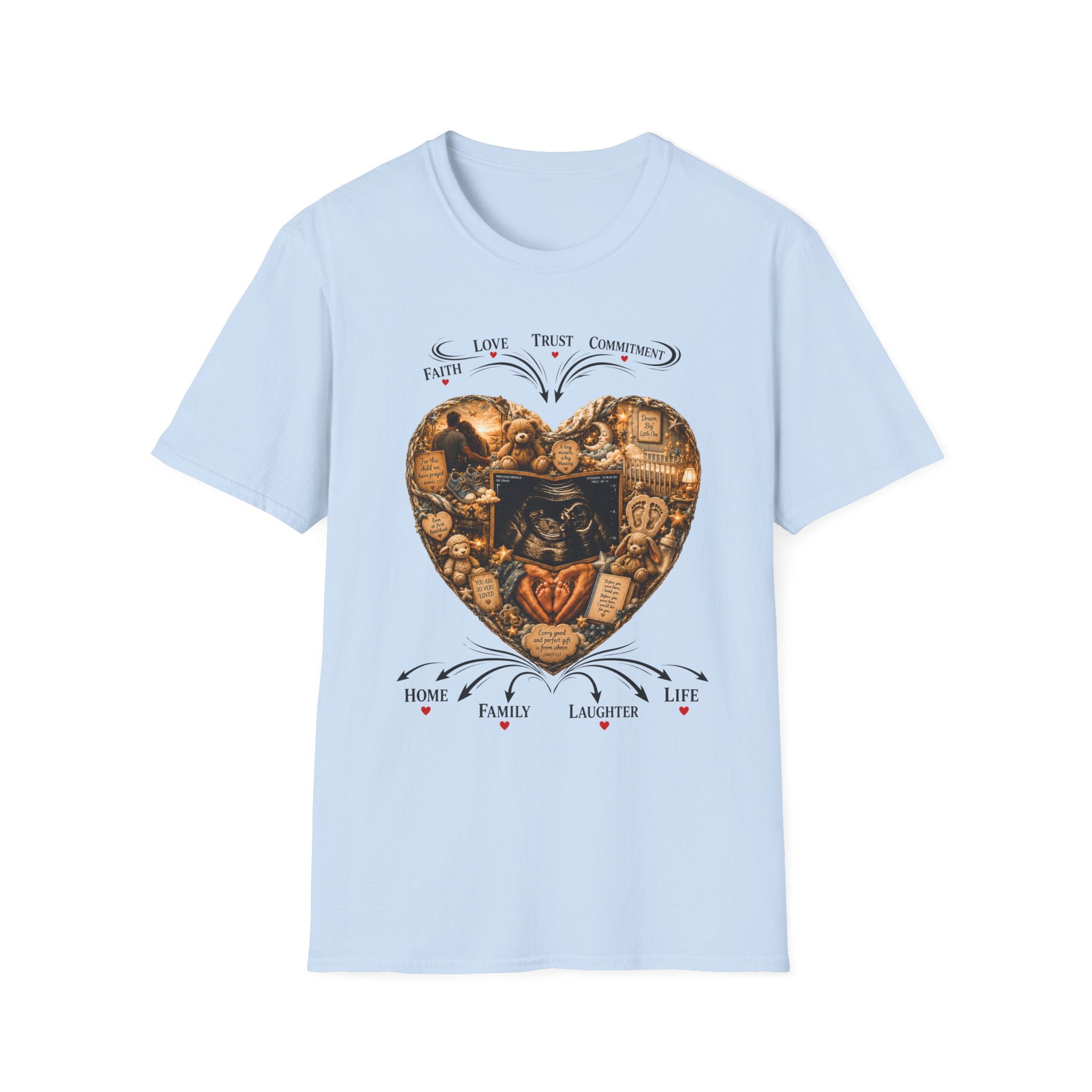 "Art from the heart" New Life T-shirt
