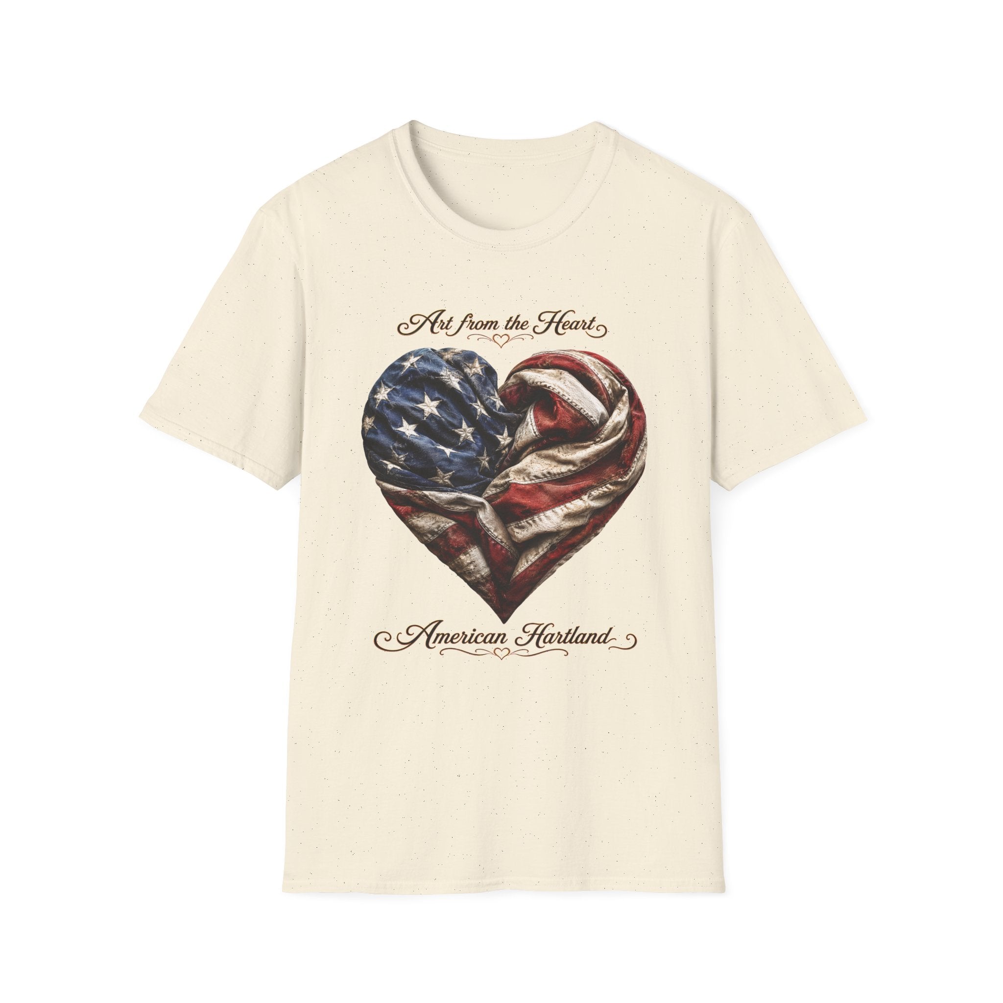 “Art From the Heart” Flag T-shirt