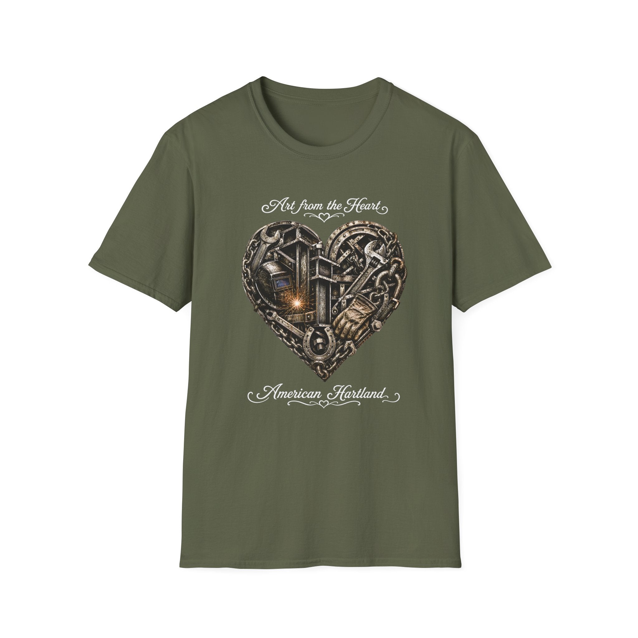 “Art from the Heart” Metal T-shirt