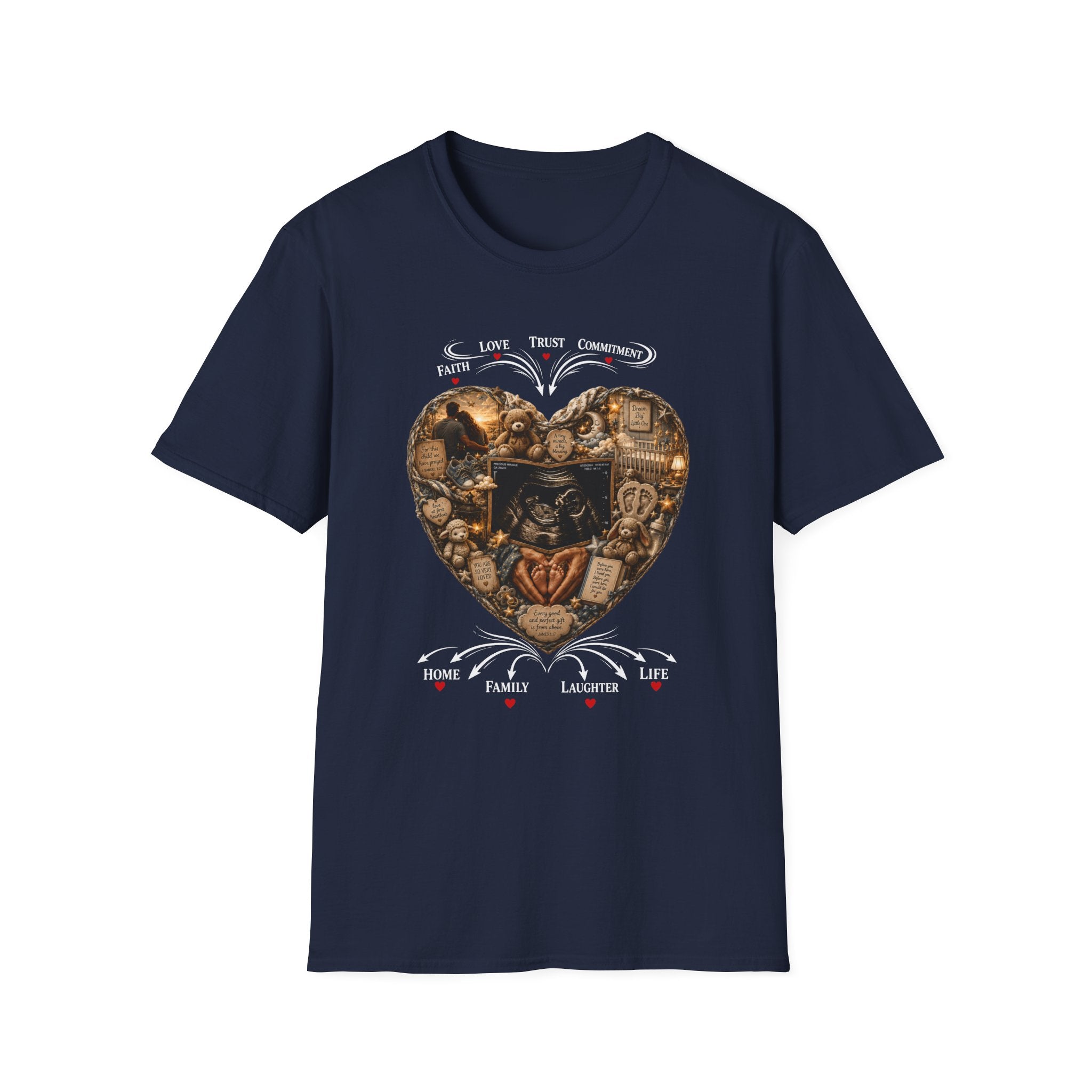 "Art from the heart" New Life T-shirt