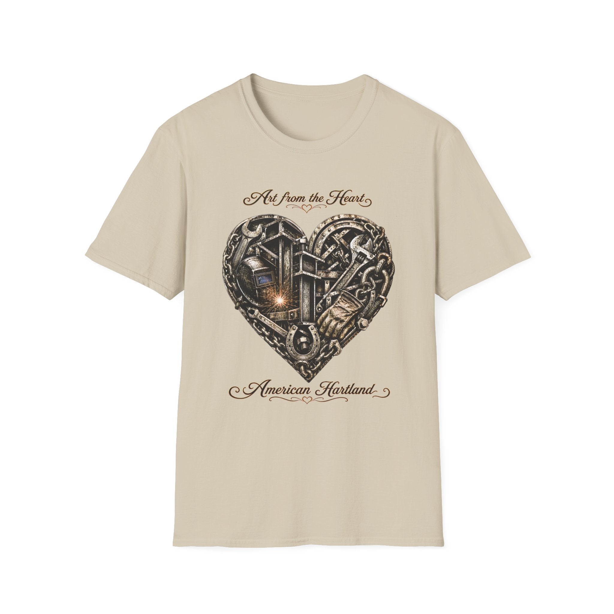“Art from the Heart” Metal T-shirt