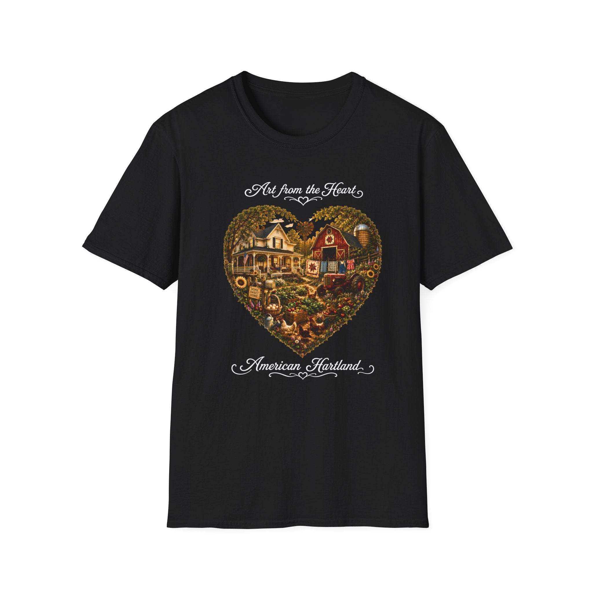 "Art from the Heart" Barn T-shirt