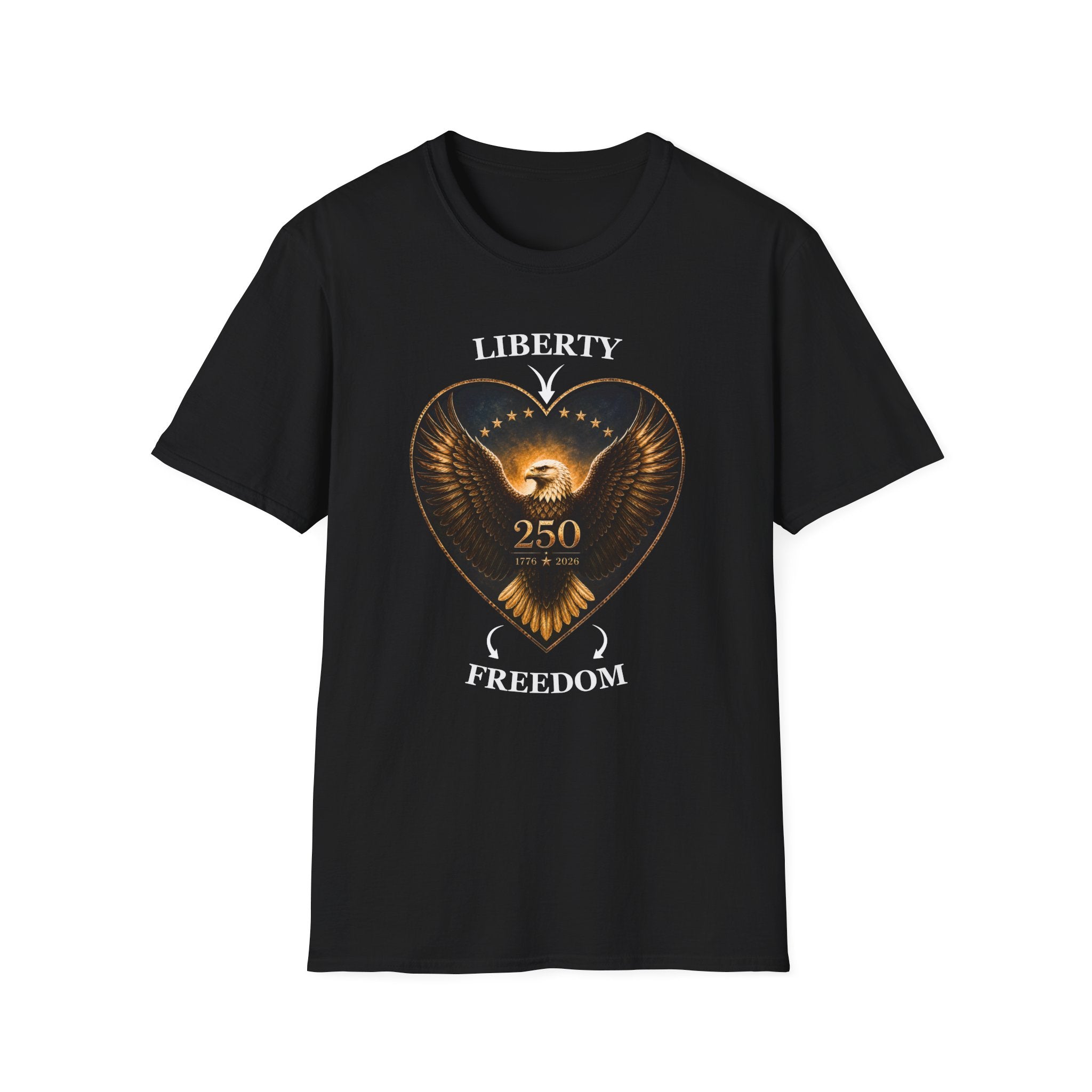Liberty Heart Eagle T-Shirt