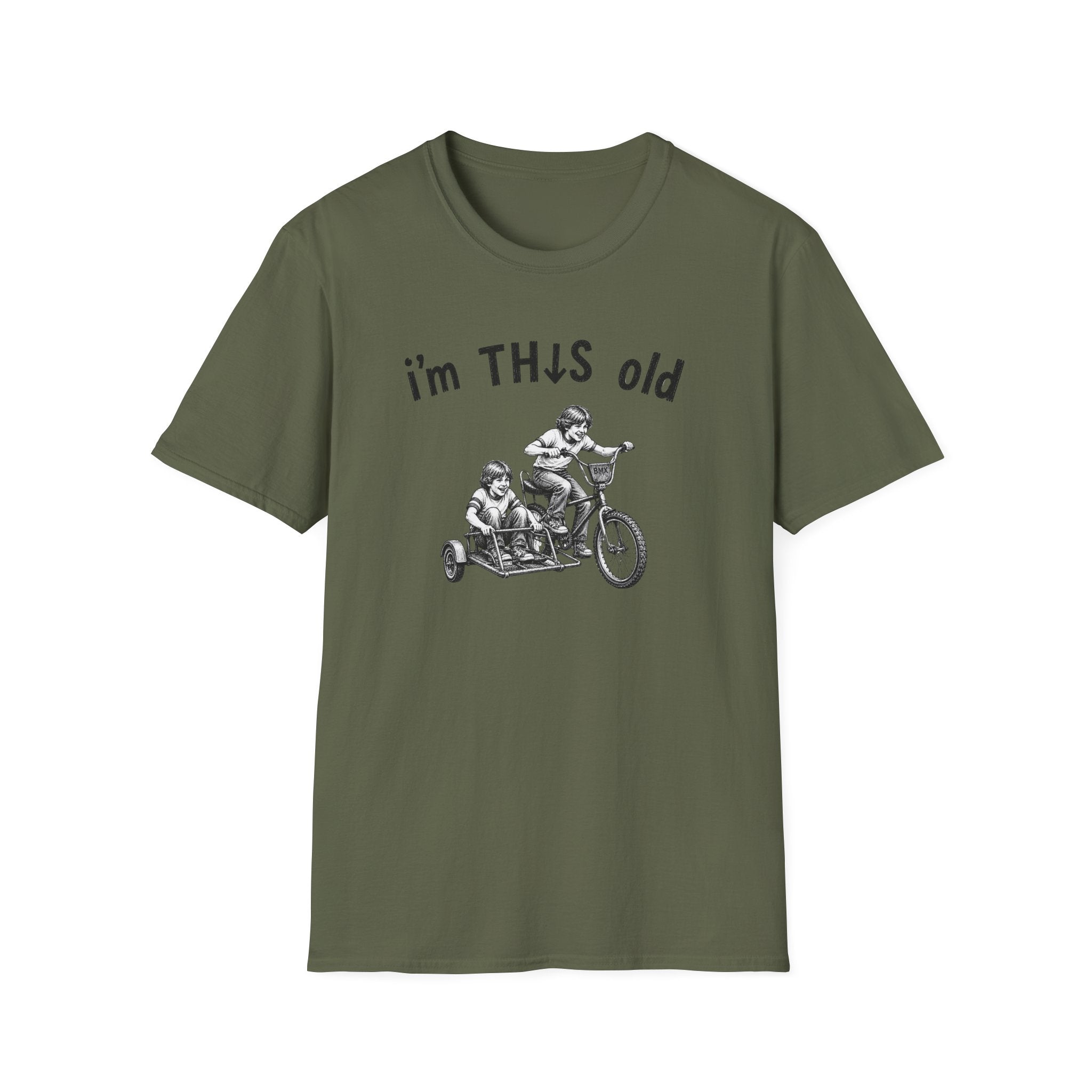 I'm THIS Old T‑Shirt — Vintage Kids Bicycle Tee