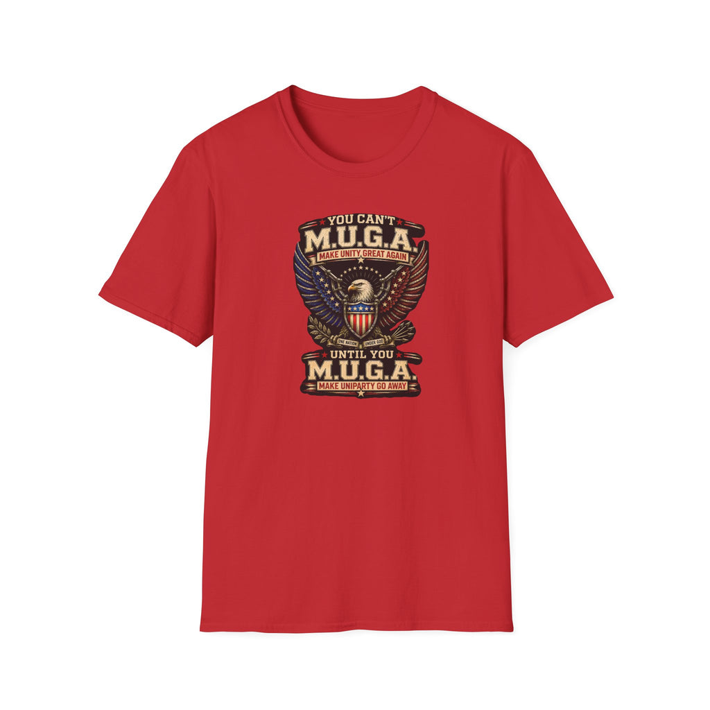Make Unity Great Again T-Shirt — Patriotic Eagle M.U.G.A. Graphic Tee
