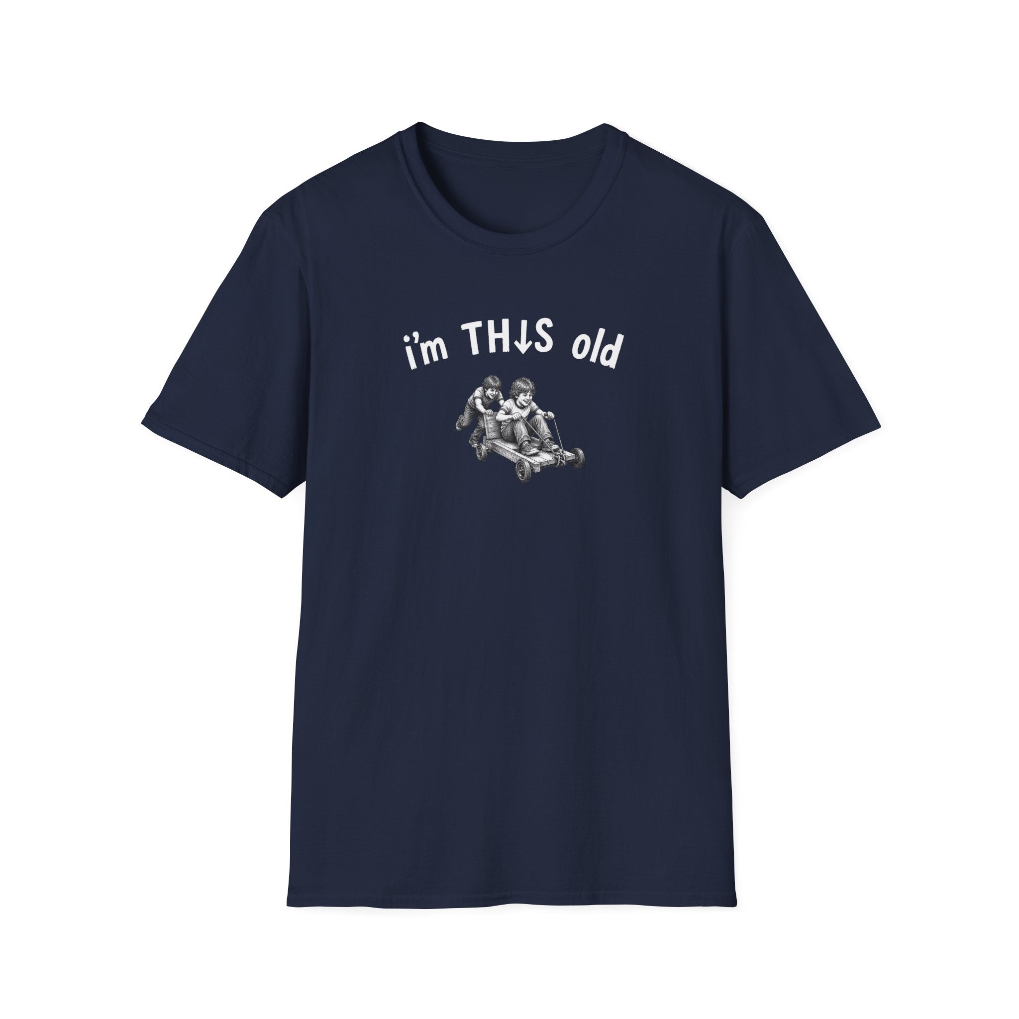 Vintage Kids Go-Kart 'I'm This Old' T-Shirt