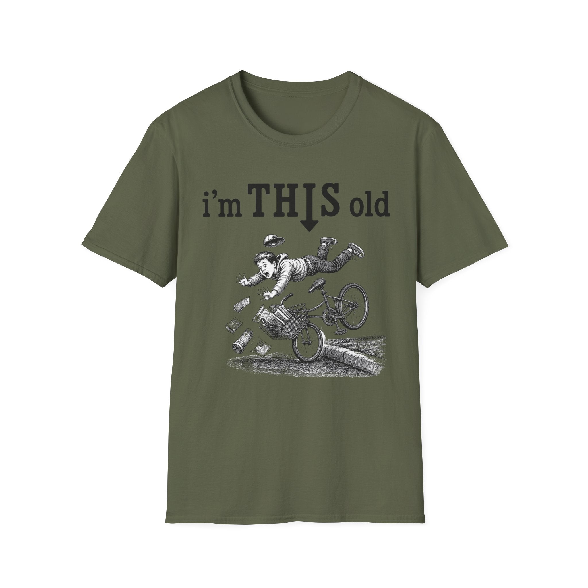 I'm THIS Old paper route T-Shirt