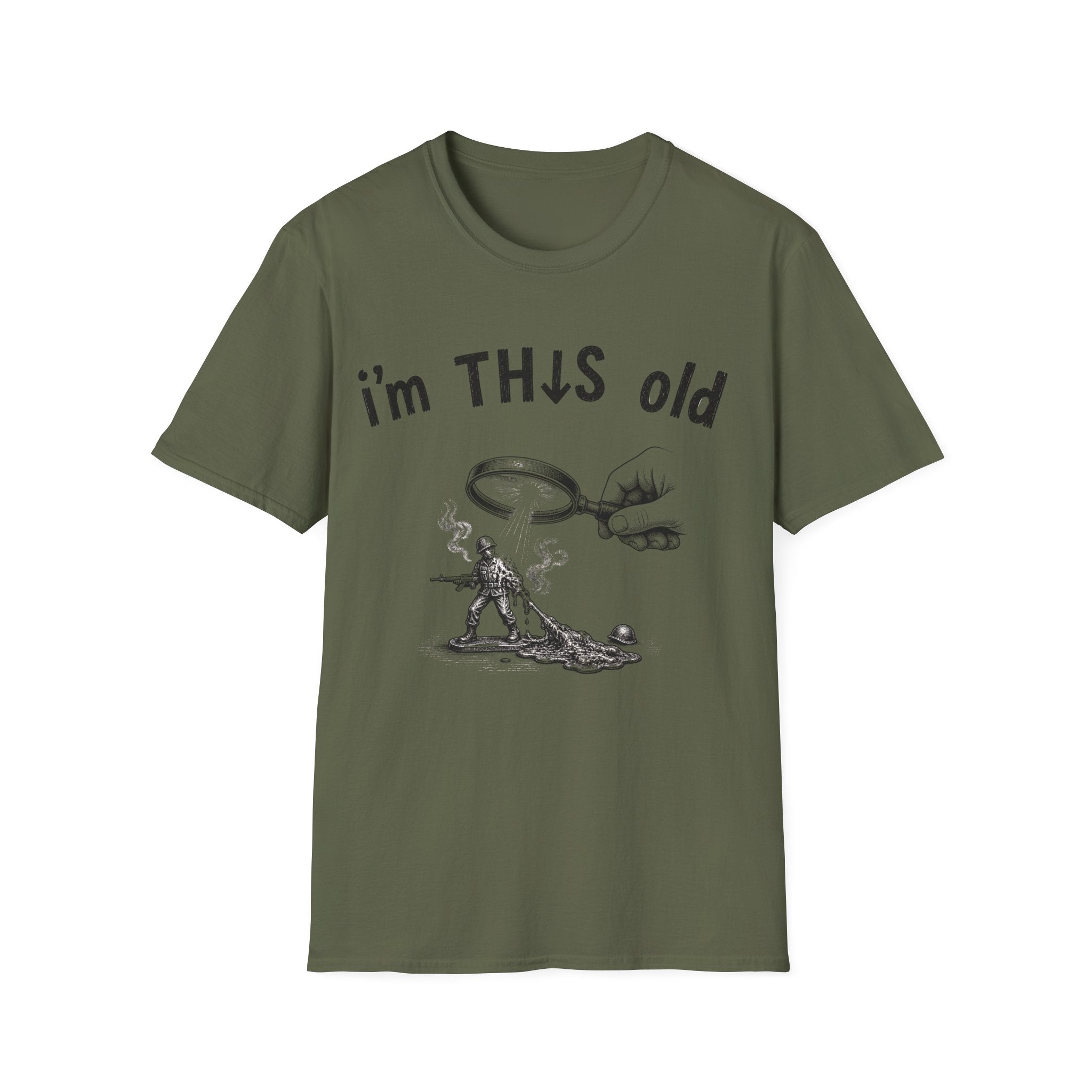 “I'm This Old” Melting Army Men T-Shirt