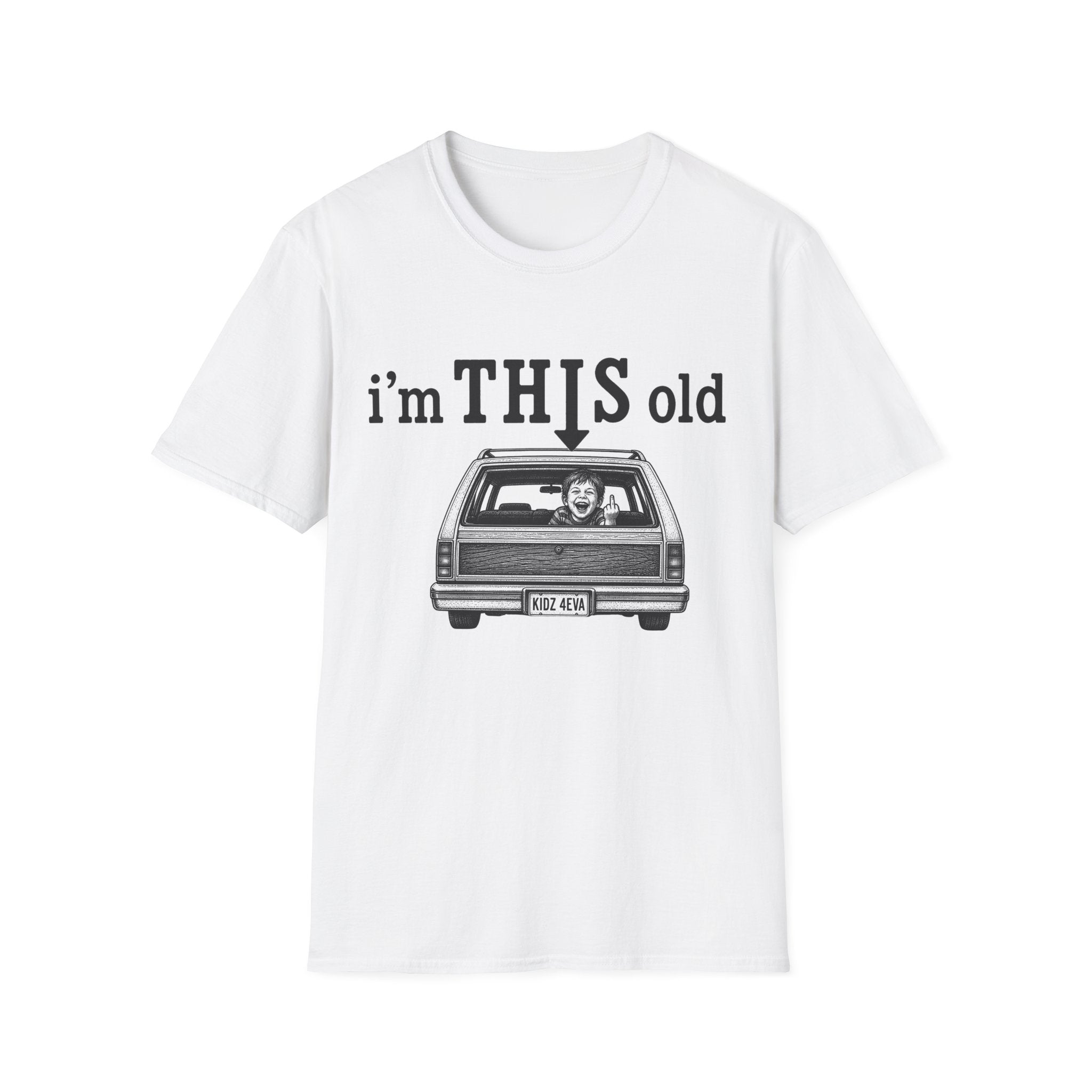 I'm THIS Old wagon T‑Shirt