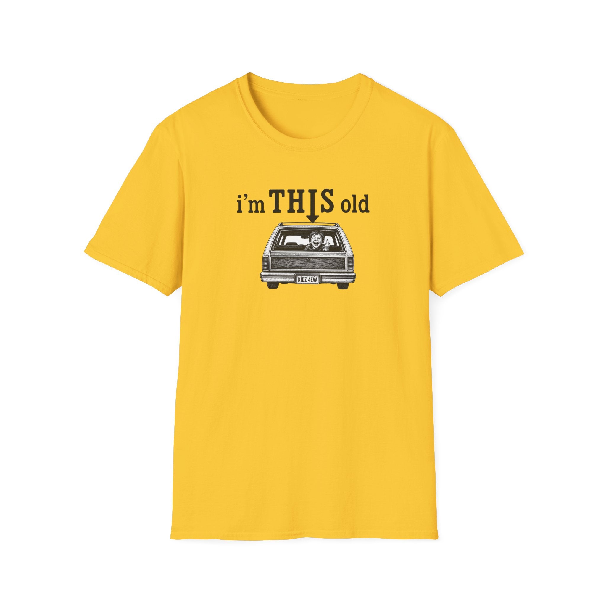 Retro Station Wagon 'I'm THIS Old' Vintage T‑Shirt