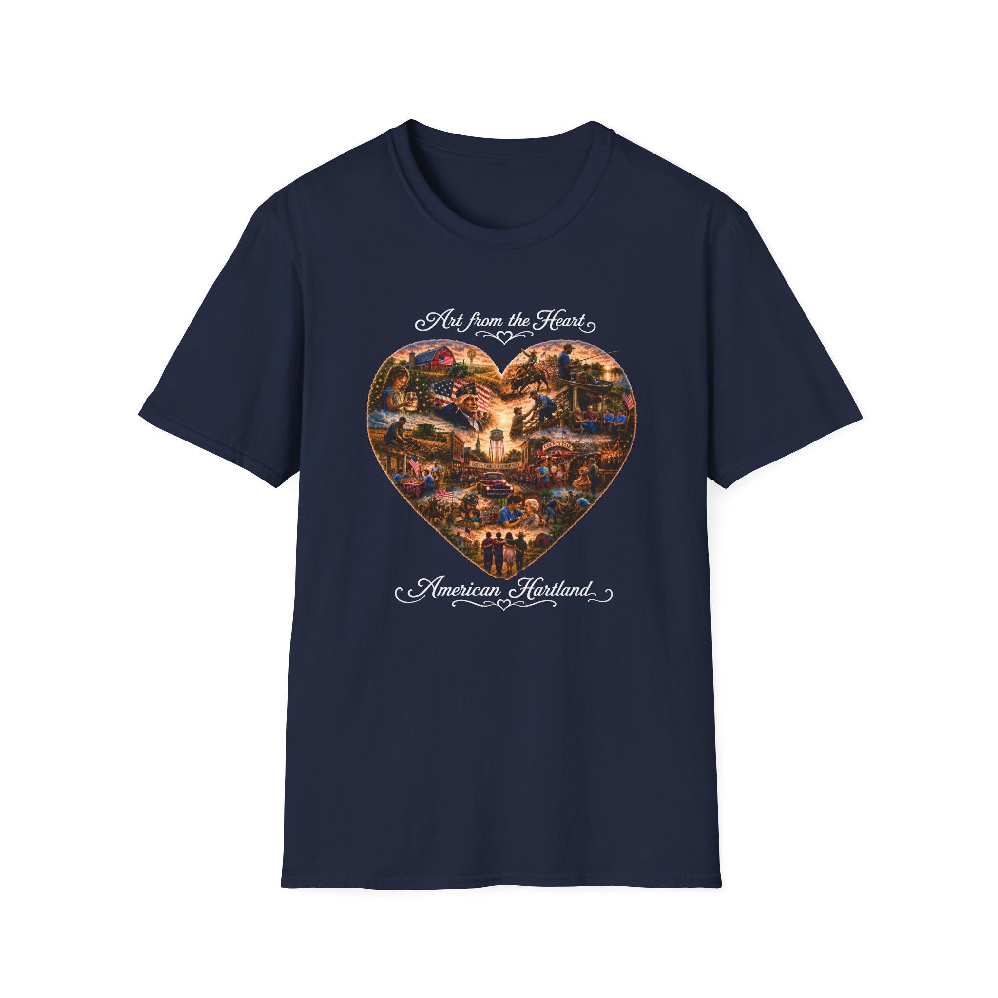 Art from the Heart Veteran T-shirt