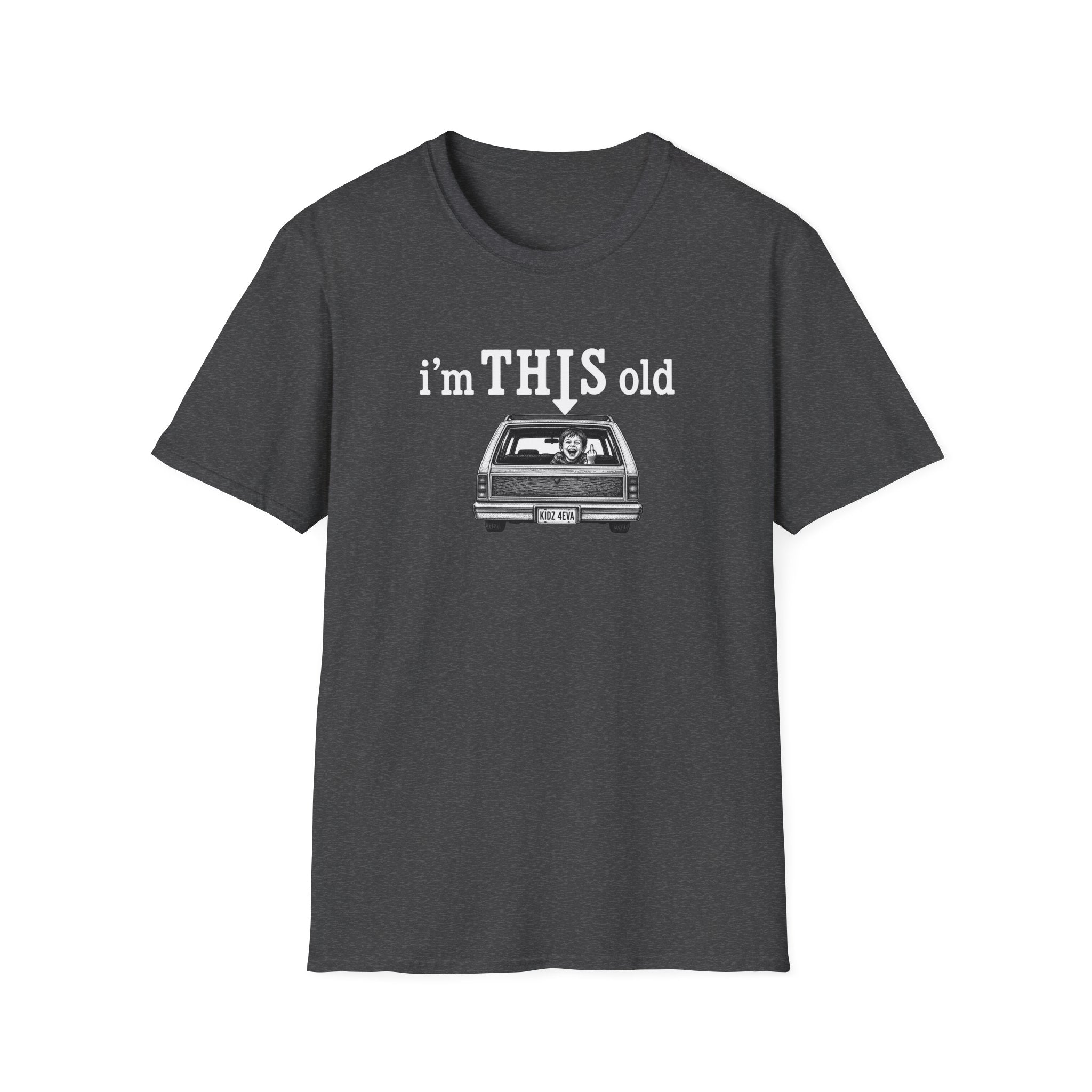 Retro Station Wagon 'I'm THIS Old' Vintage T‑Shirt