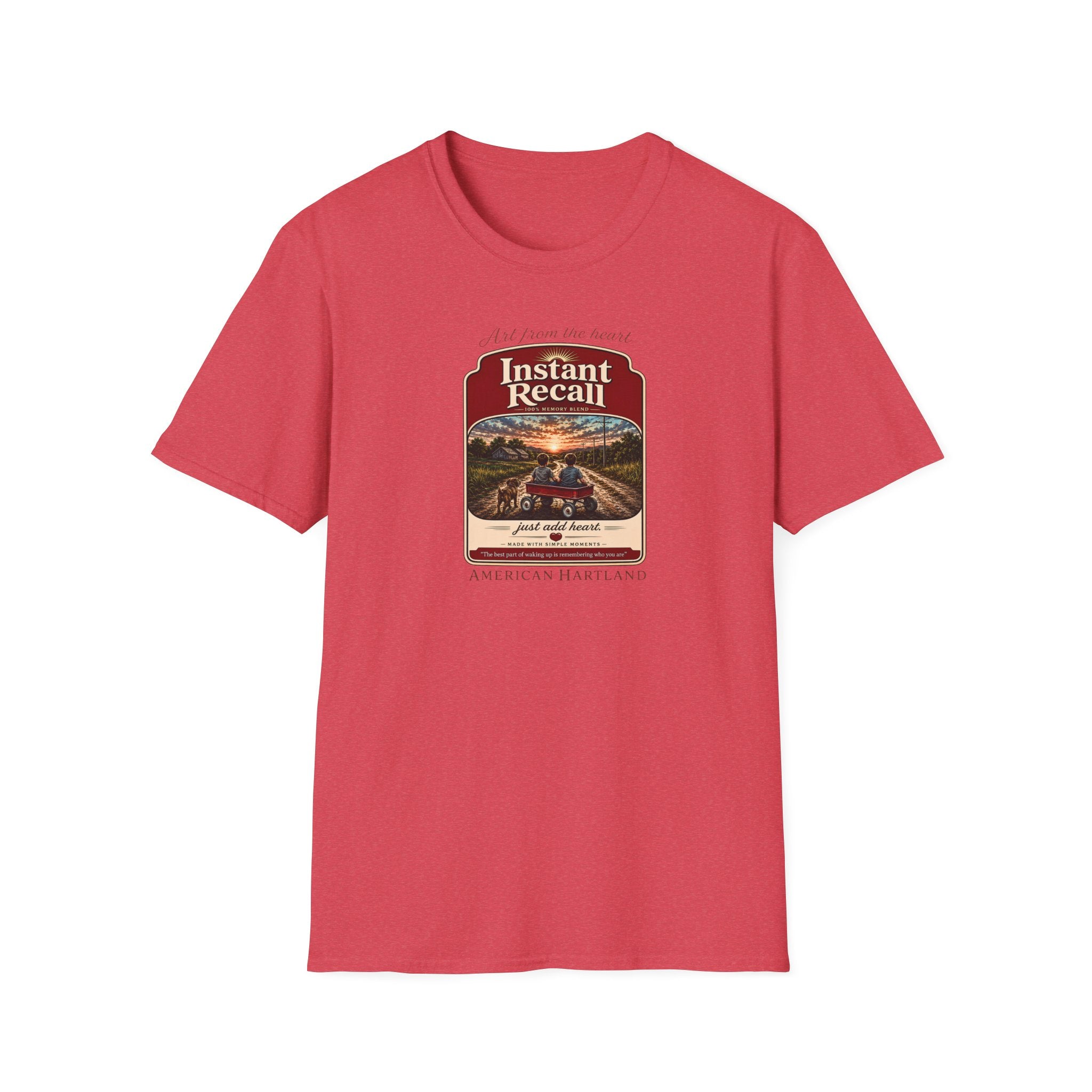 Instant Recall T-Shirt — Vintage Road Trip Sunset Graphic