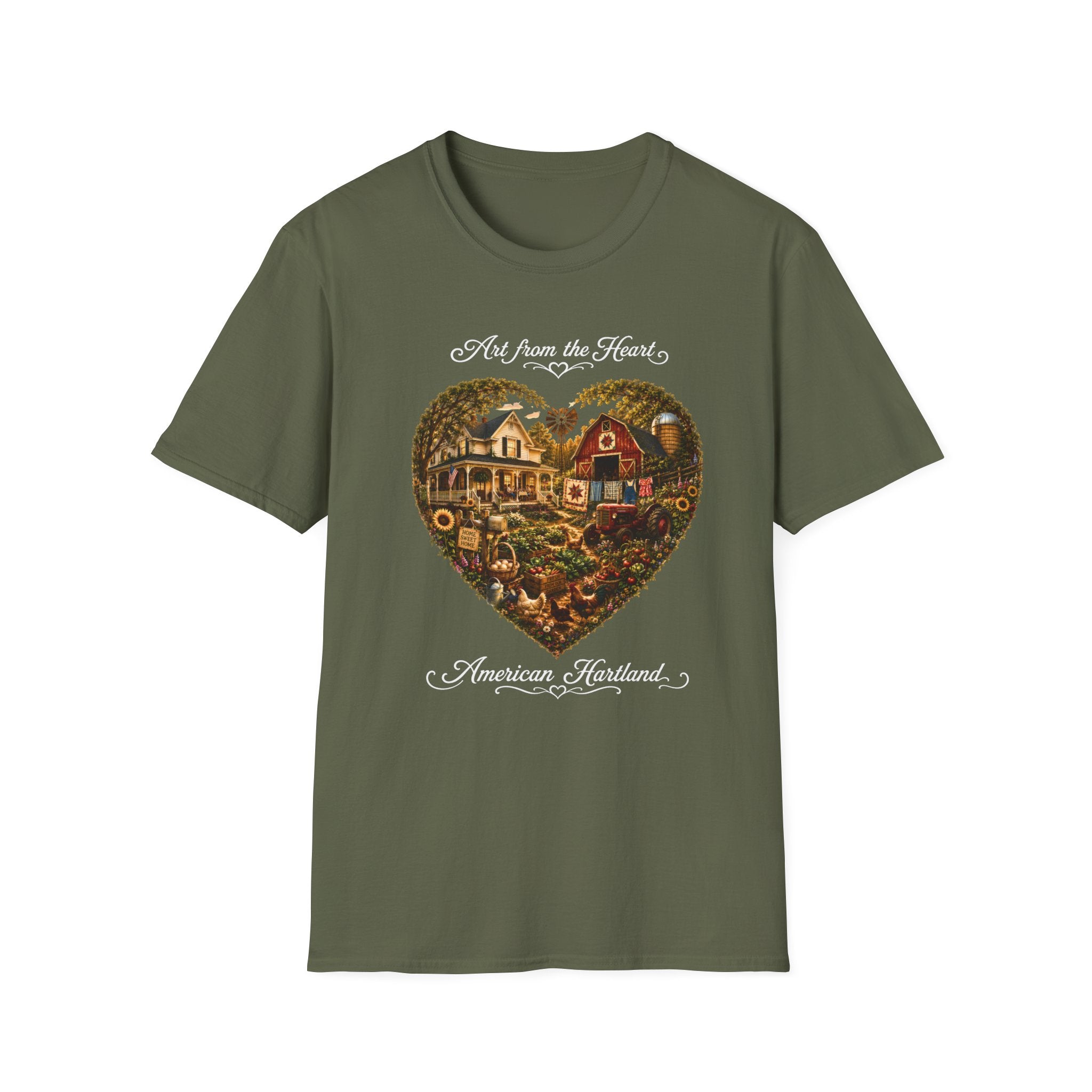 "Art from the Heart" Barn T-shirt