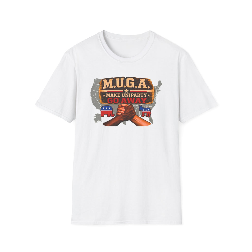 T-Shirt — M.U.G.A. "Make Uniparty Go Away" Political Unity Graphic Tee