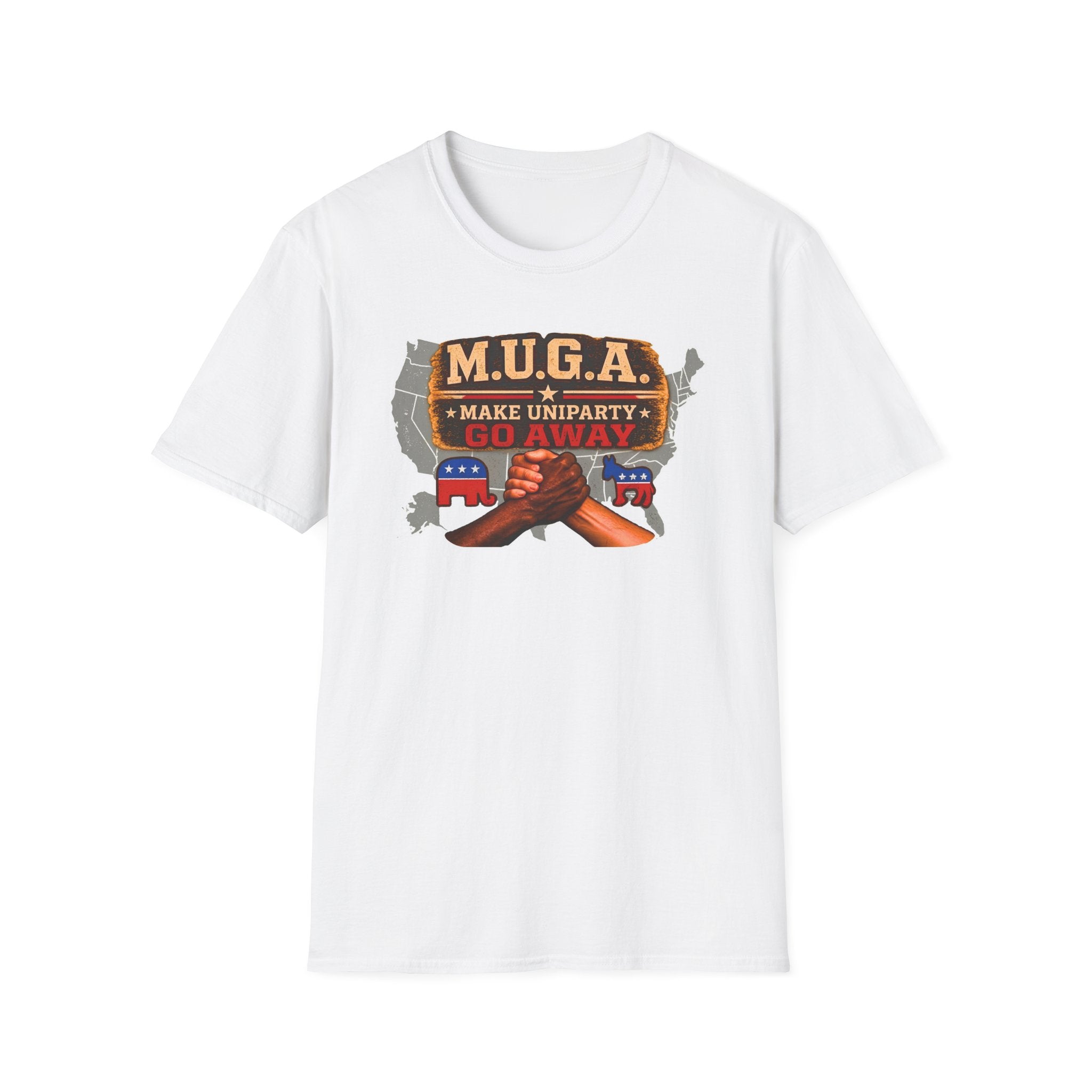 T-Shirt — M.U.G.A. "Make Uniparty Go Away" Political Unity Graphic Tee