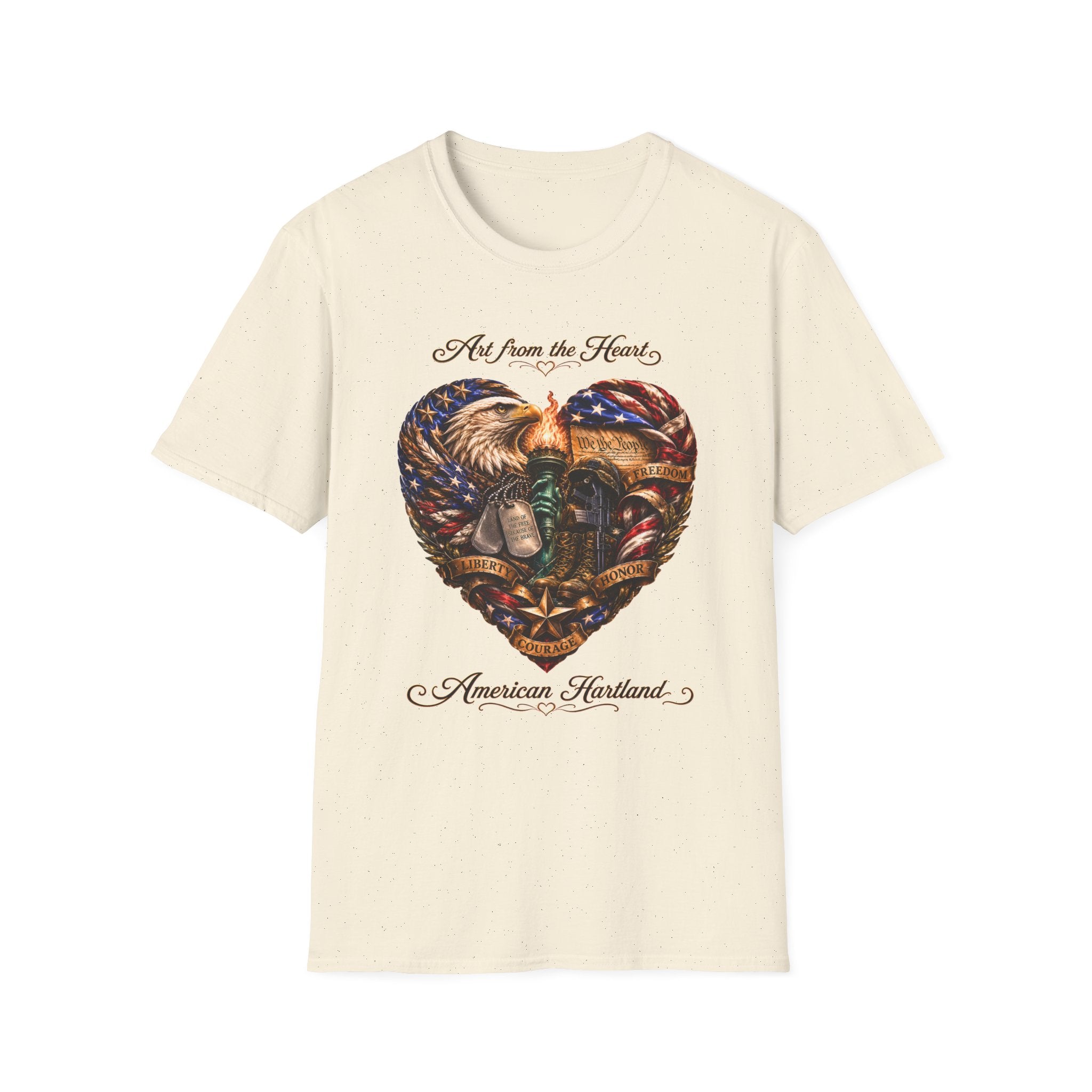 "Art From the Heart" Eagle T-shirt