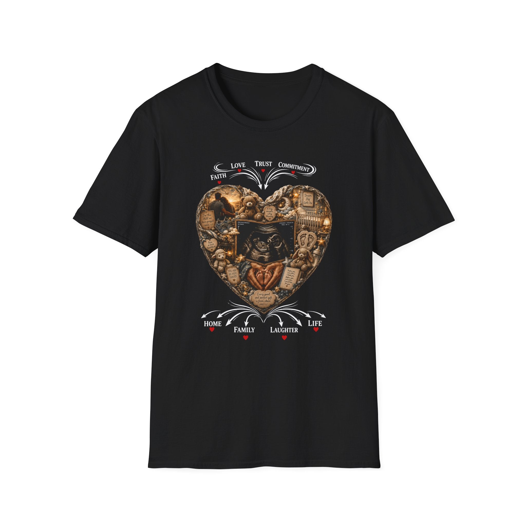 "Art from the heart" New Life T-shirt
