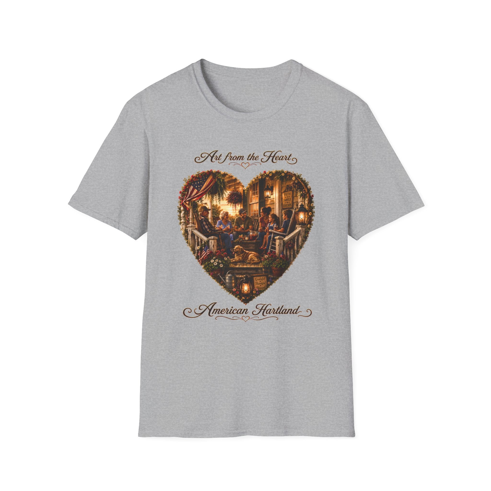 "Art from the Heart" Porch T-Shirt