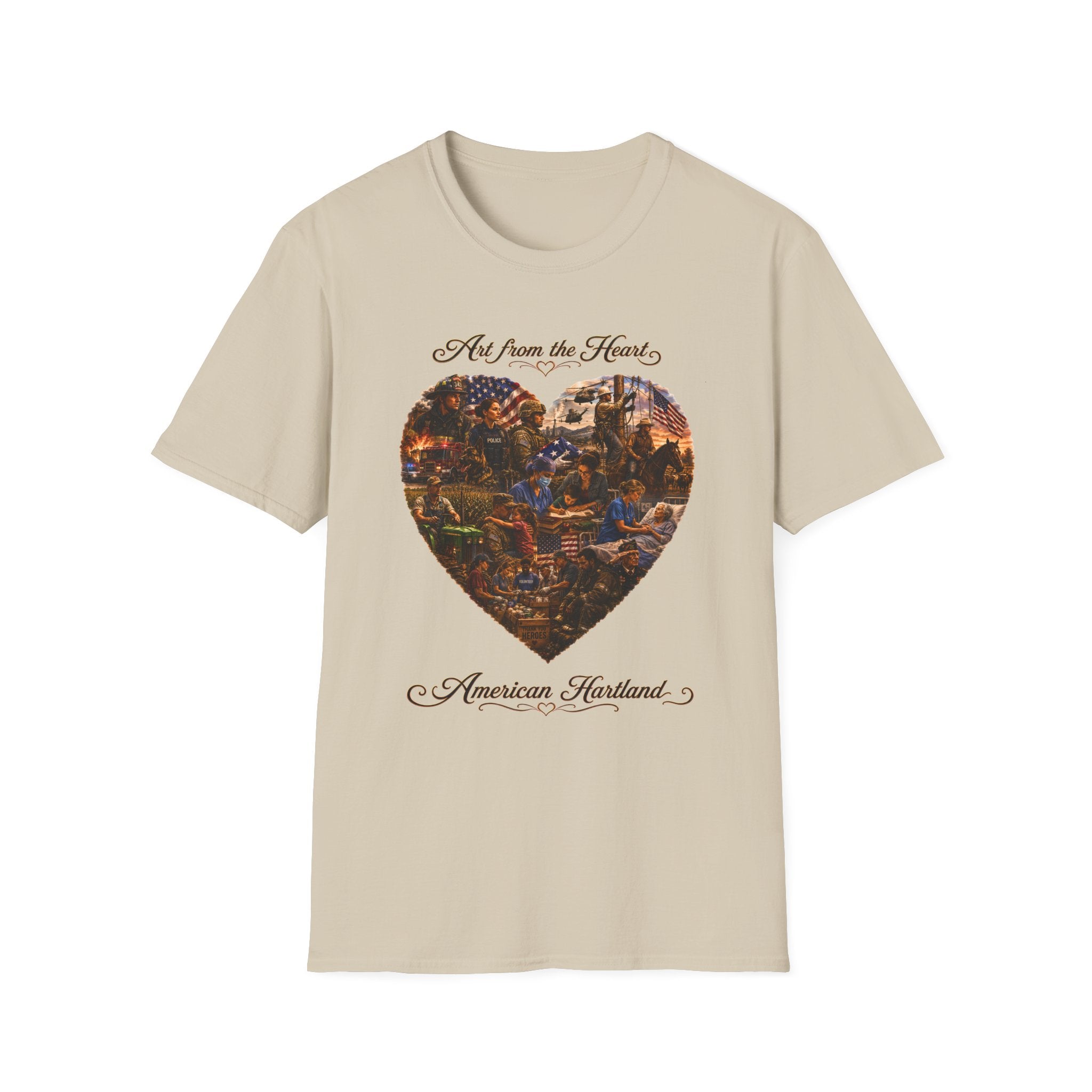 "Art from the Heart" Care T-shirt