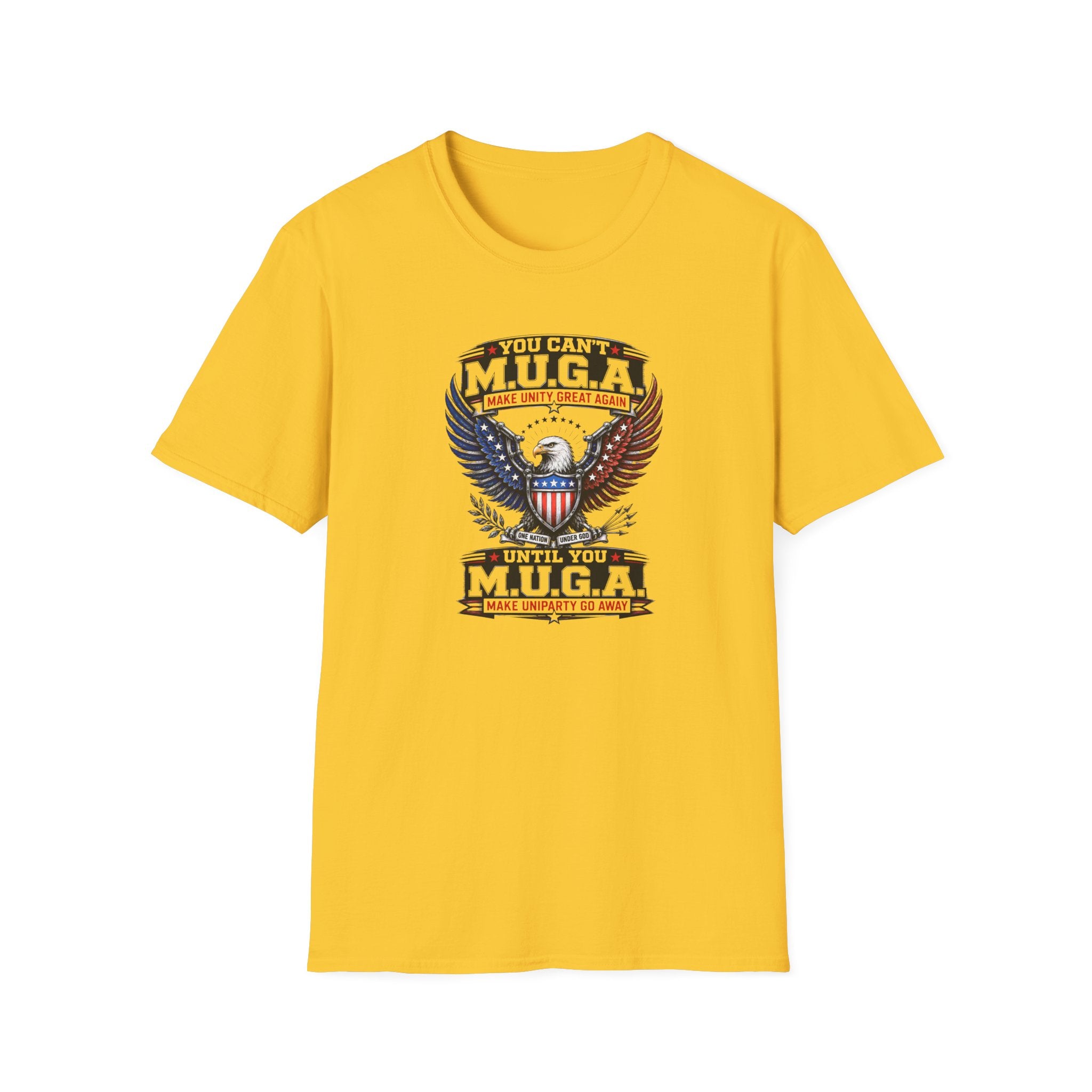Make Unity Great Again T-Shirt — Patriotic Eagle M.U.G.A. Graphic Tee