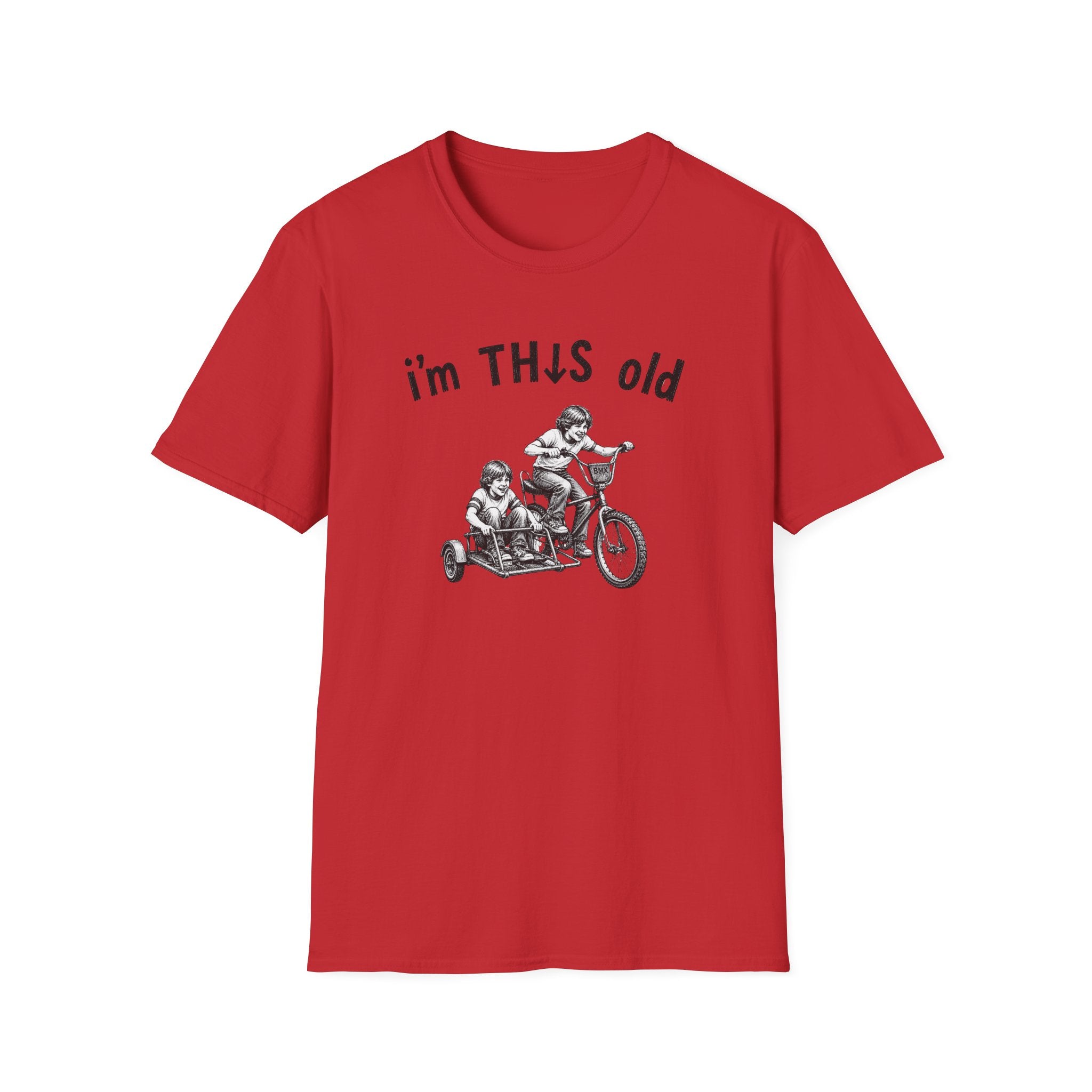 I'm THIS Old T‑Shirt — Vintage Kids Bicycle Tee